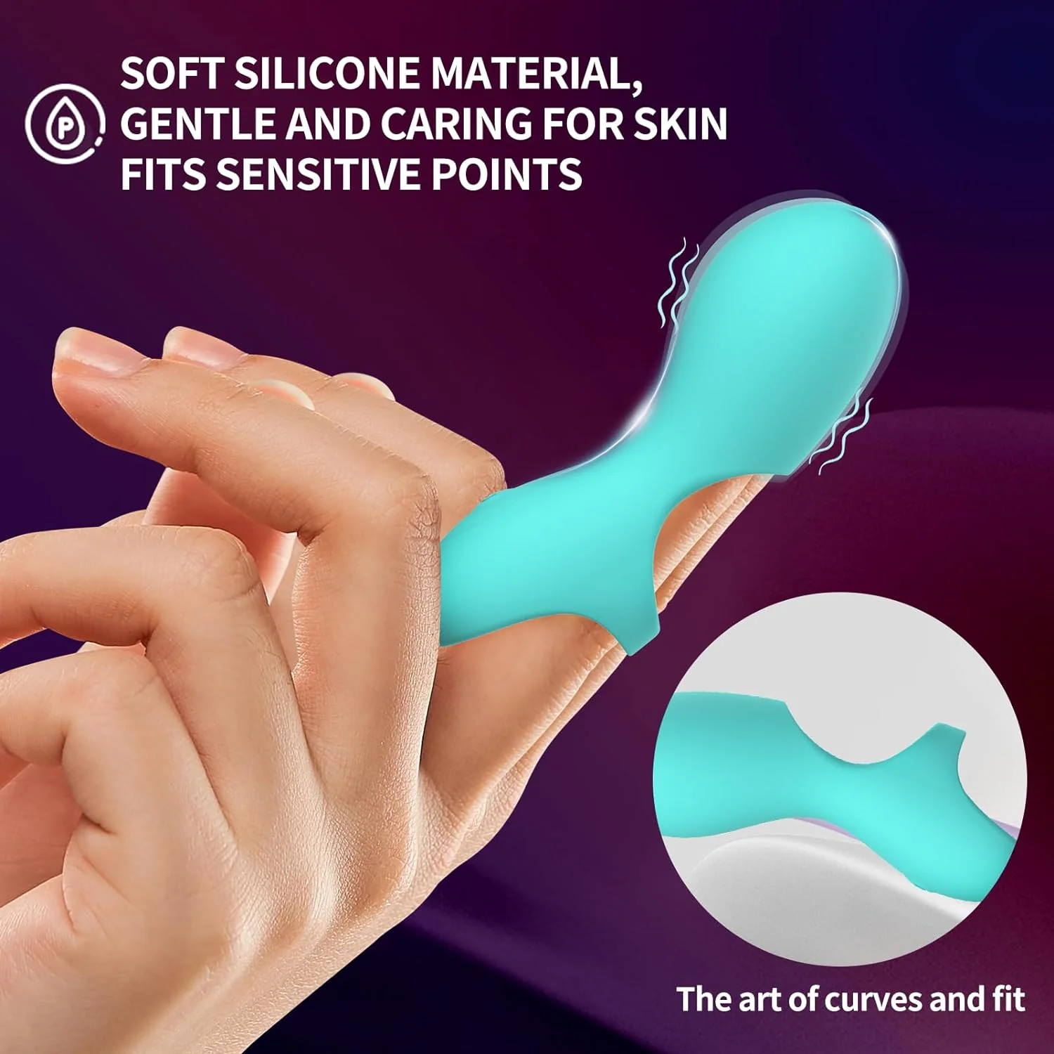 ArcPulse Finger Vibrator 10 Modes Waterproof USB Mini - Image 4