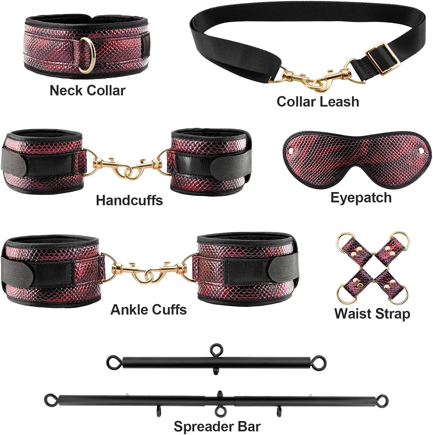 FlexLink Adjustable Leg Spreader Restraint Kit - Image 2
