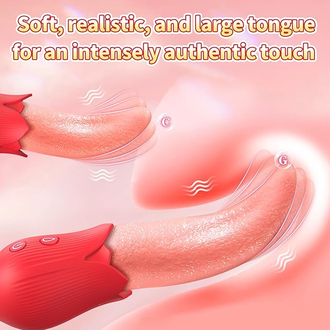 TandemTingle Insert & Lick Double Vibrator - Image 4