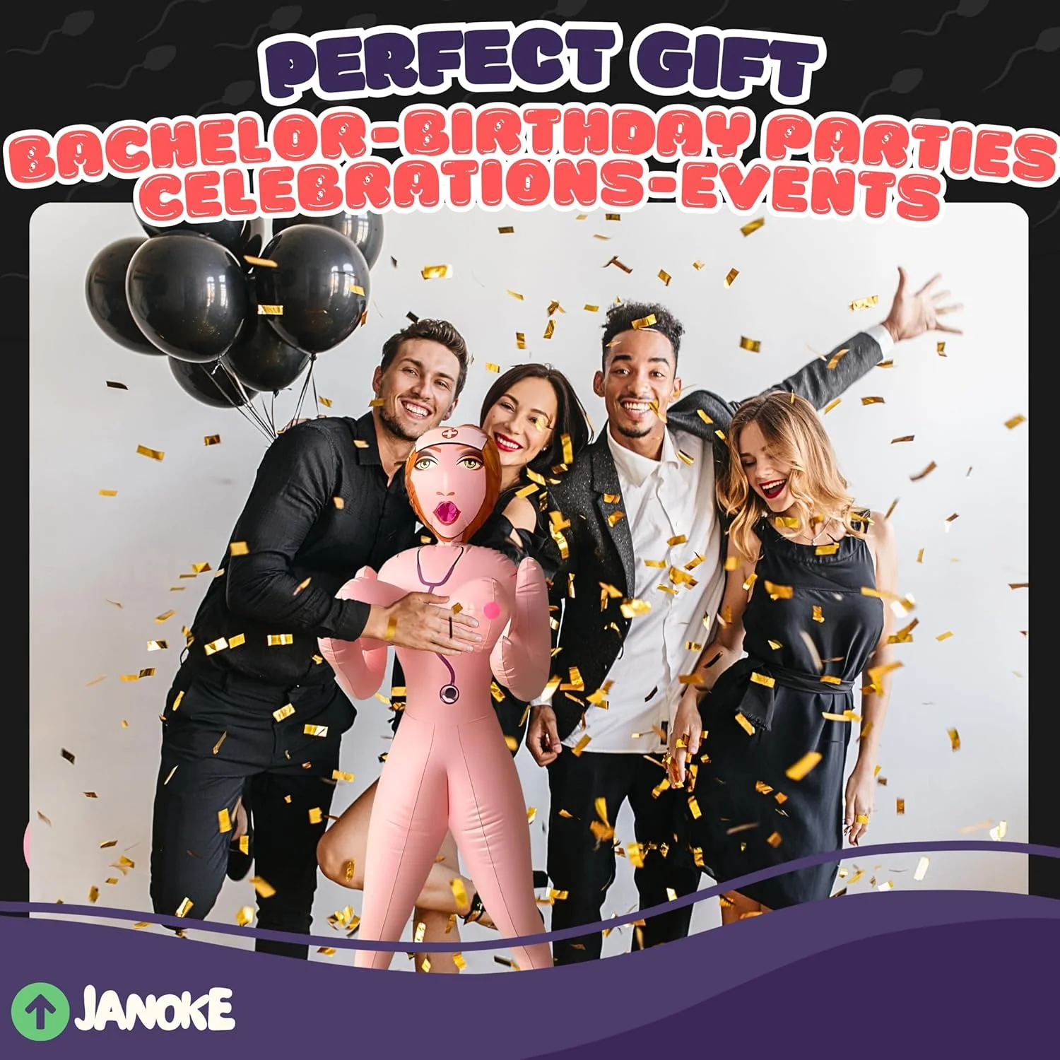 Life-Size Blow-Up Party Doll - Image 6