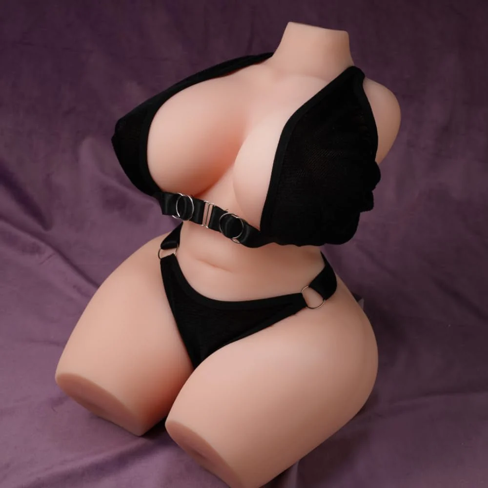 FlexCurves Realistic Torso Male Masturbator Sex Doll | Adjustable Skeleton - Image 9