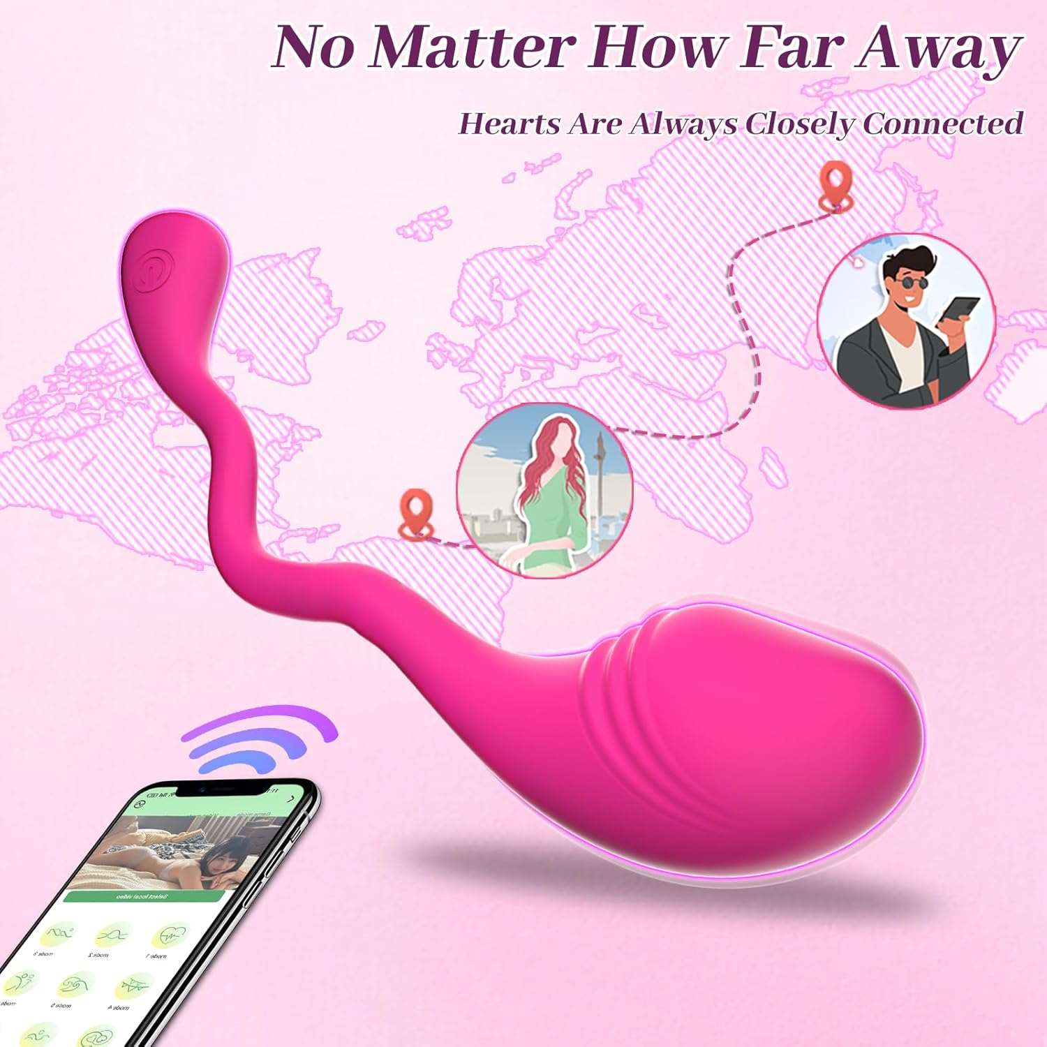 SyncVibe App Control Discreet Egg Vibrator - Image 5