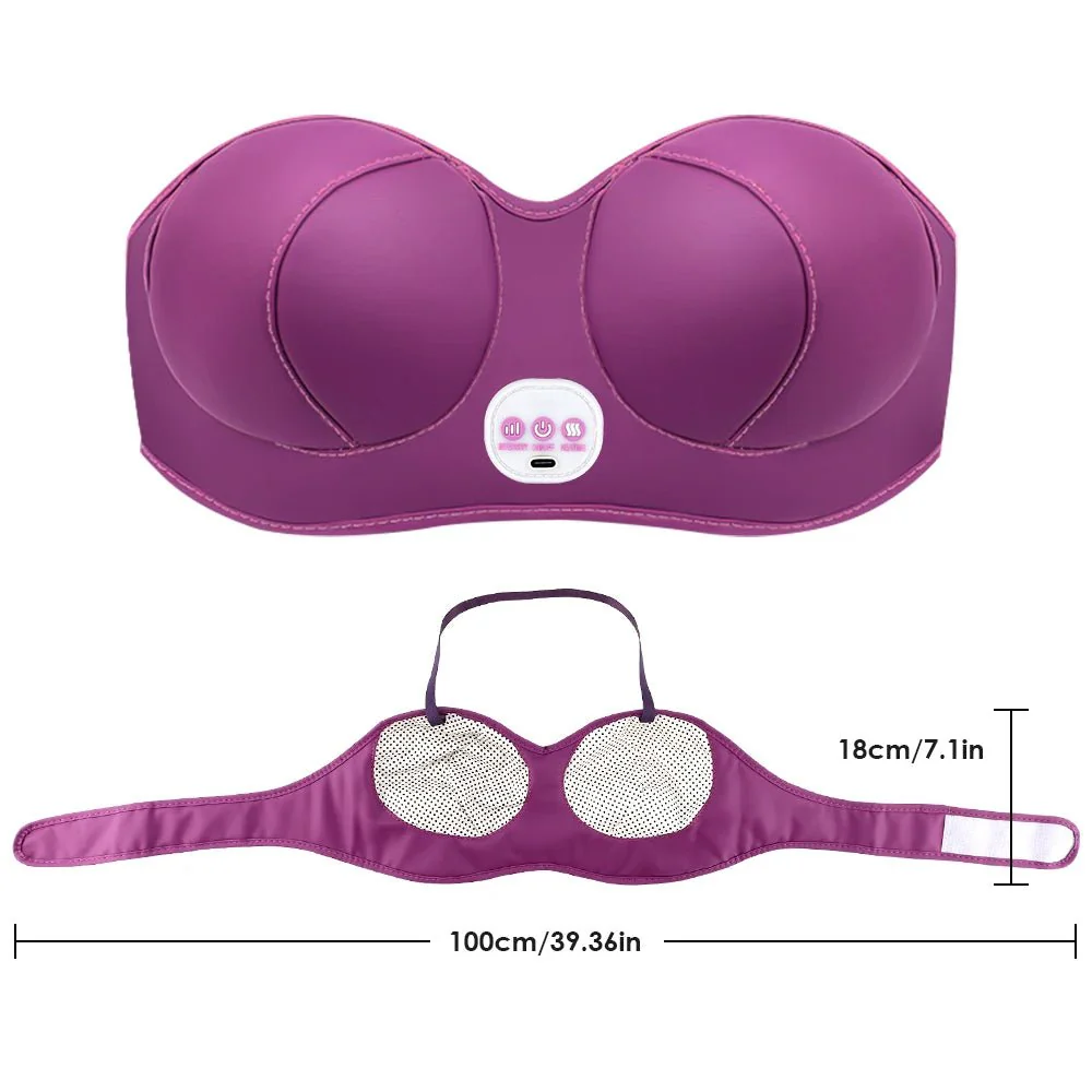 LunaLift Heated Breast Massager Bra - Image 10