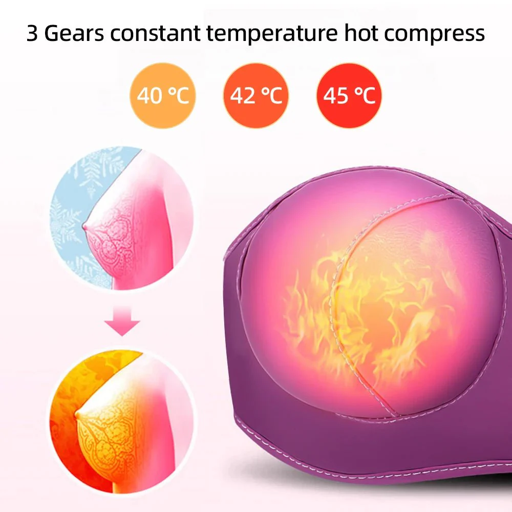 LunaLift Heated Breast Massager Bra - Image 4