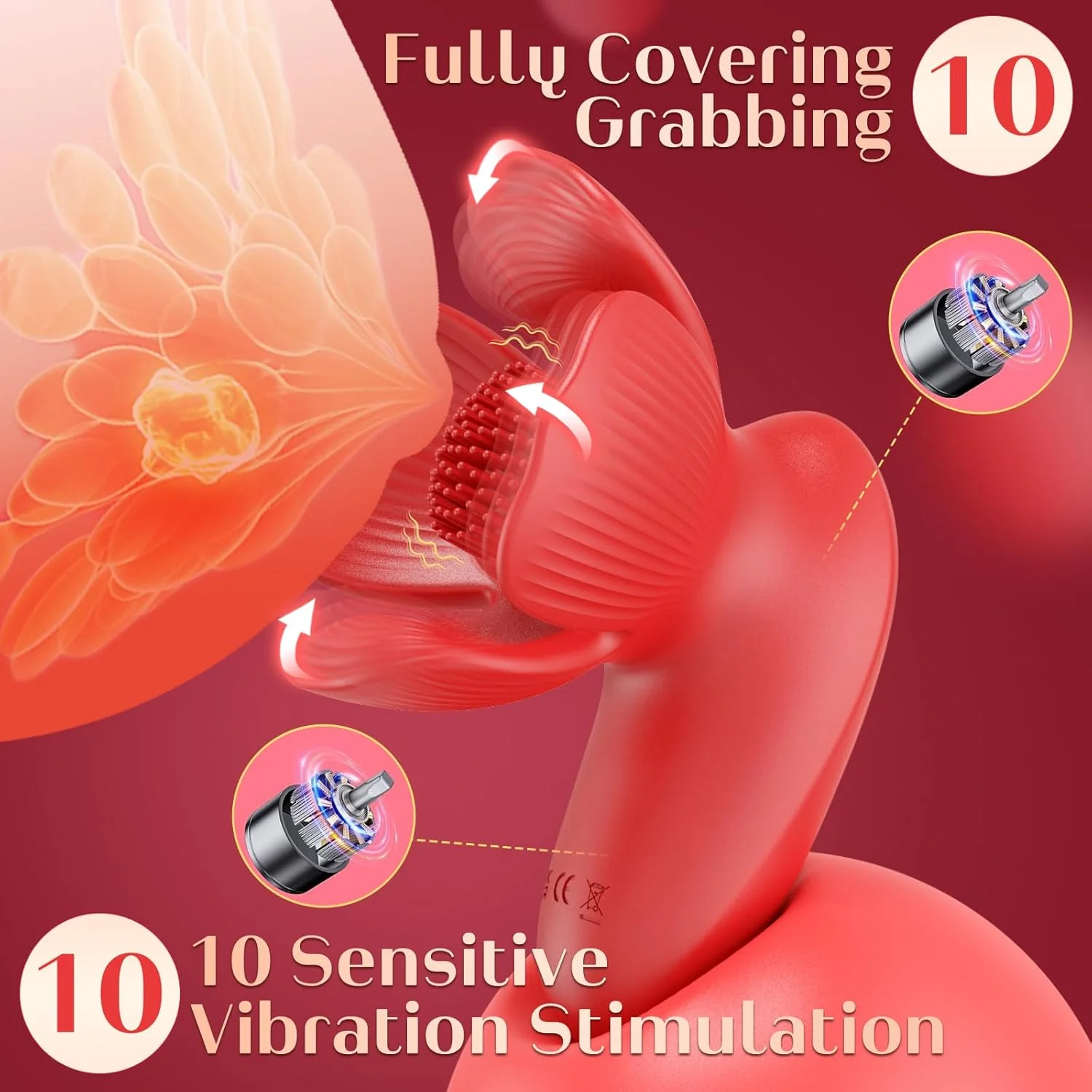 LustVine Nipple Stimulation Vibrator - Image 3
