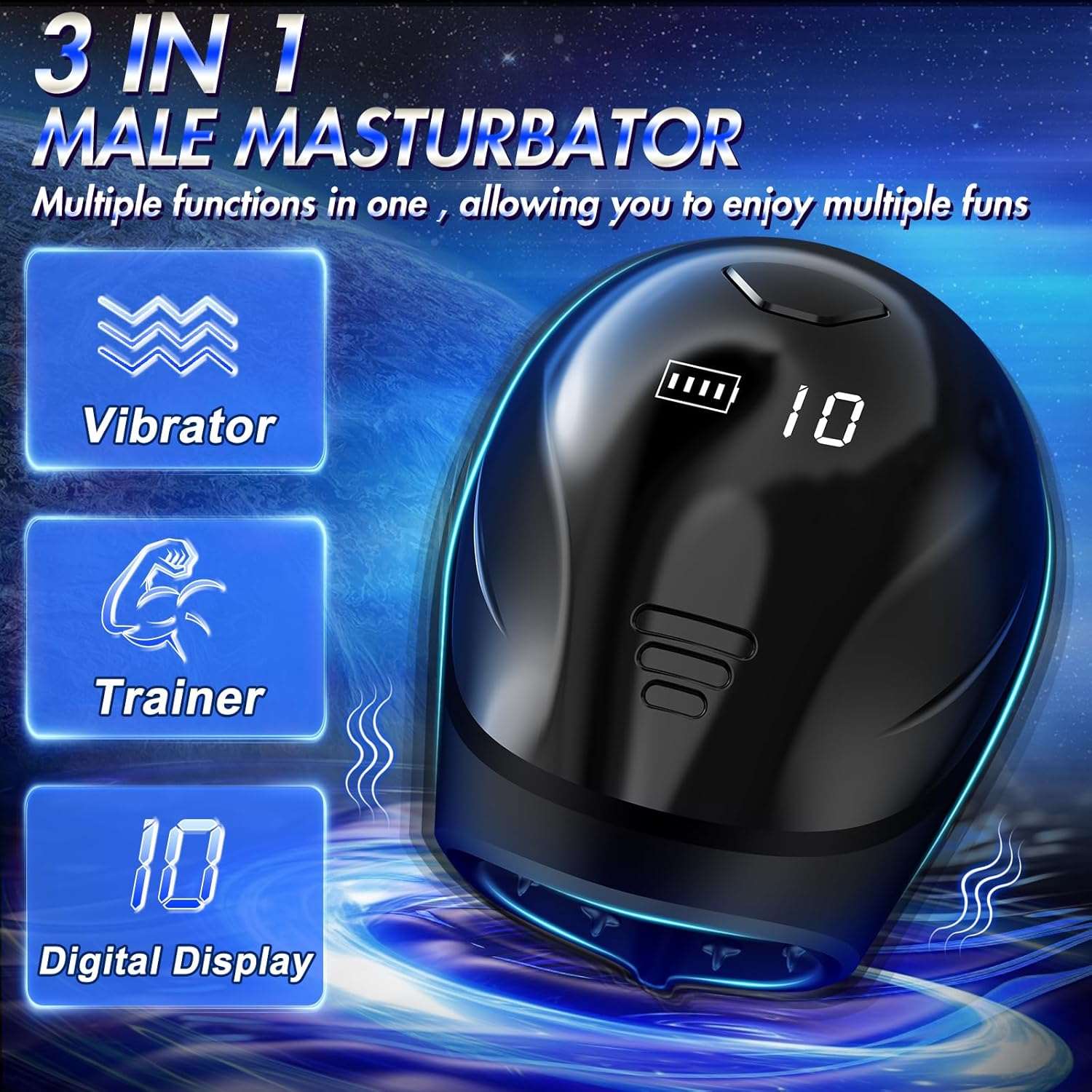 MagnumVault 360° Glans Wrap Endurance Masturbator - Image 2