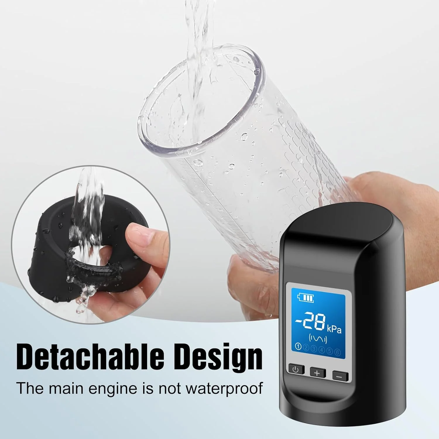 CoreDrive Electric Penis Pump 6 Modes LED Display - Image 7