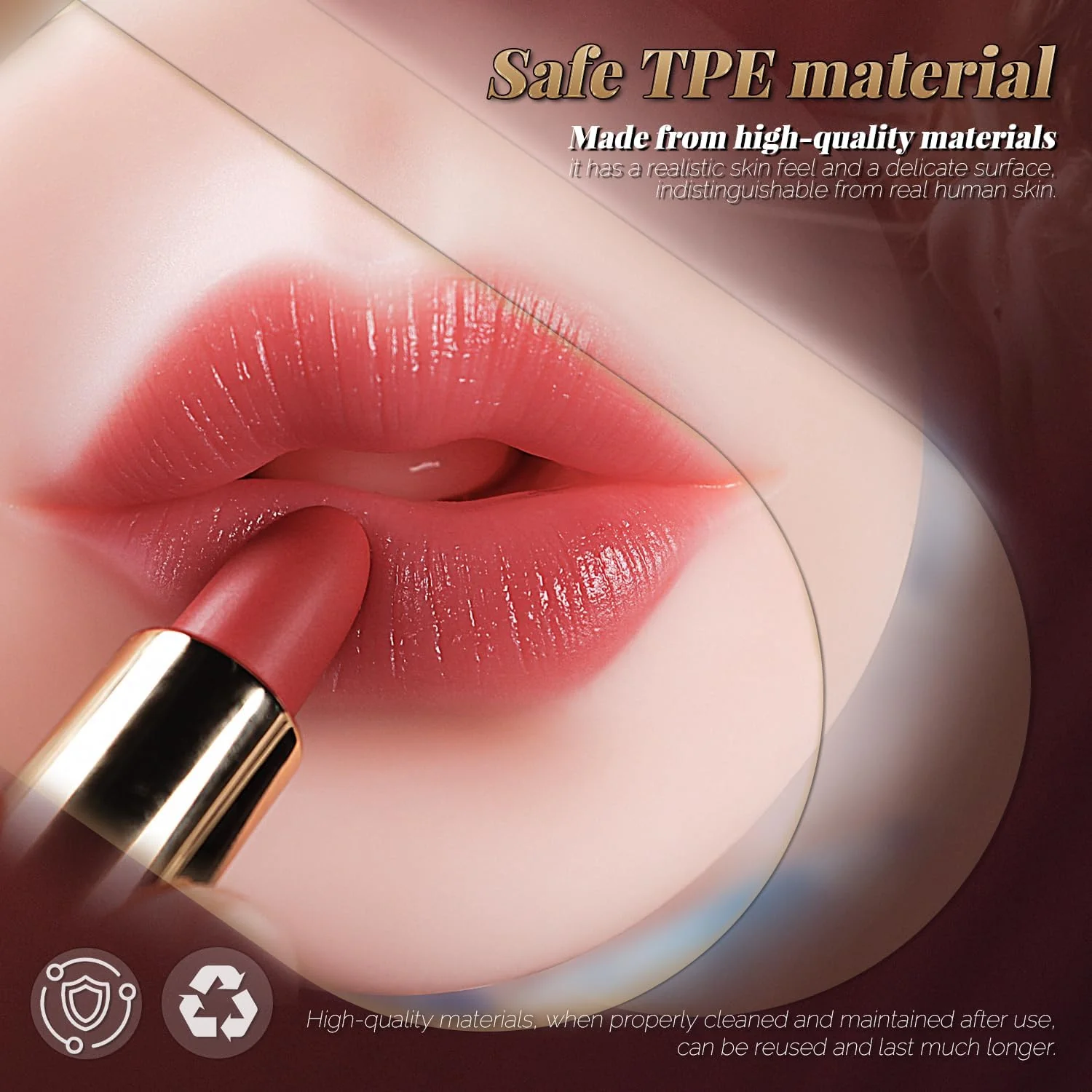 DeepThroat Pocket Pussy 7.5" Oral Stroker - Image 5