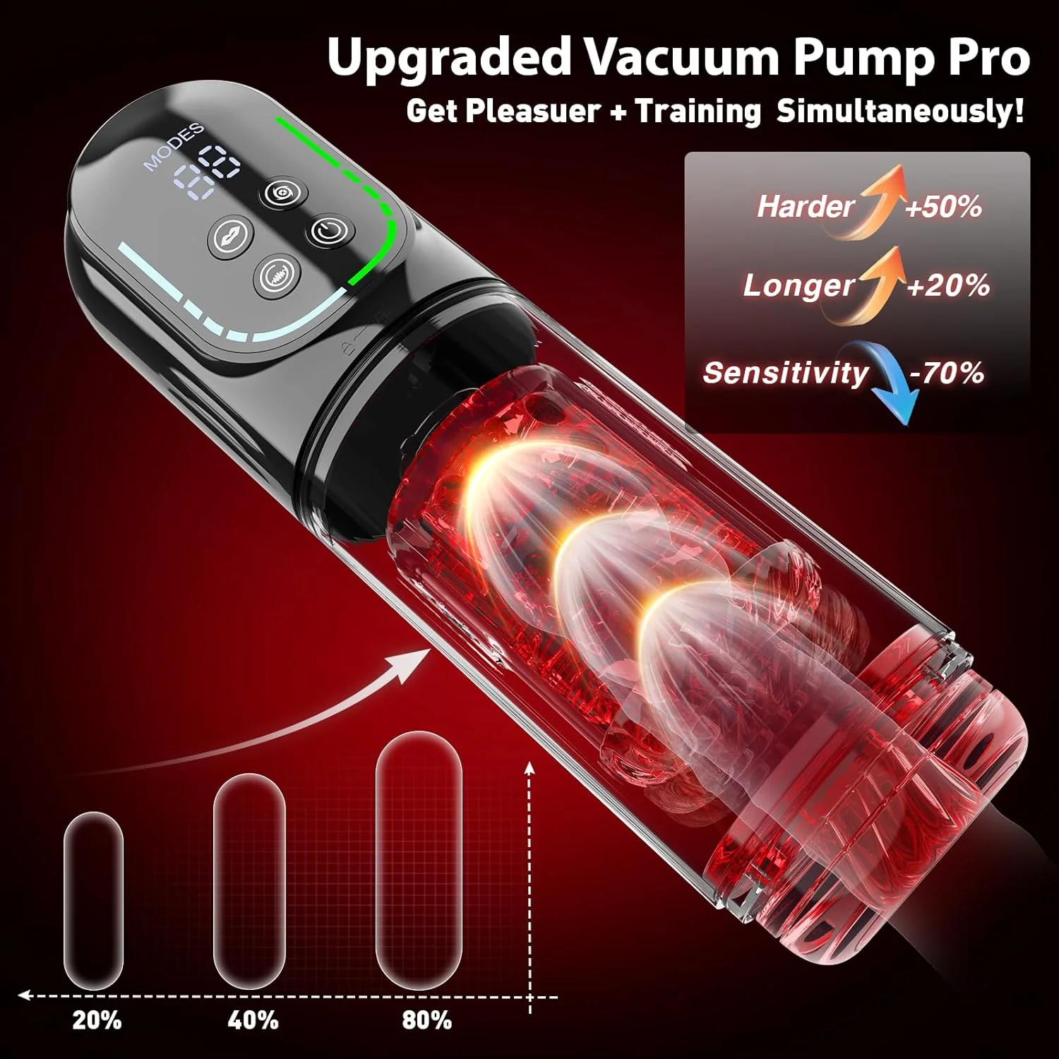 HydraSync AI Male Masturbator Thrust Rotate Pump App - Image 2
