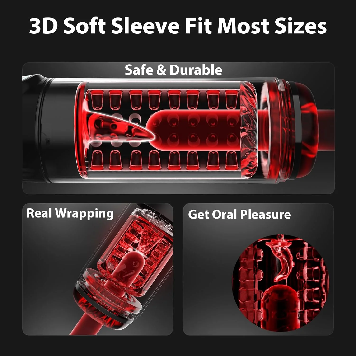 HydraSync AI Male Masturbator Thrust Rotate Pump App - Image 7
