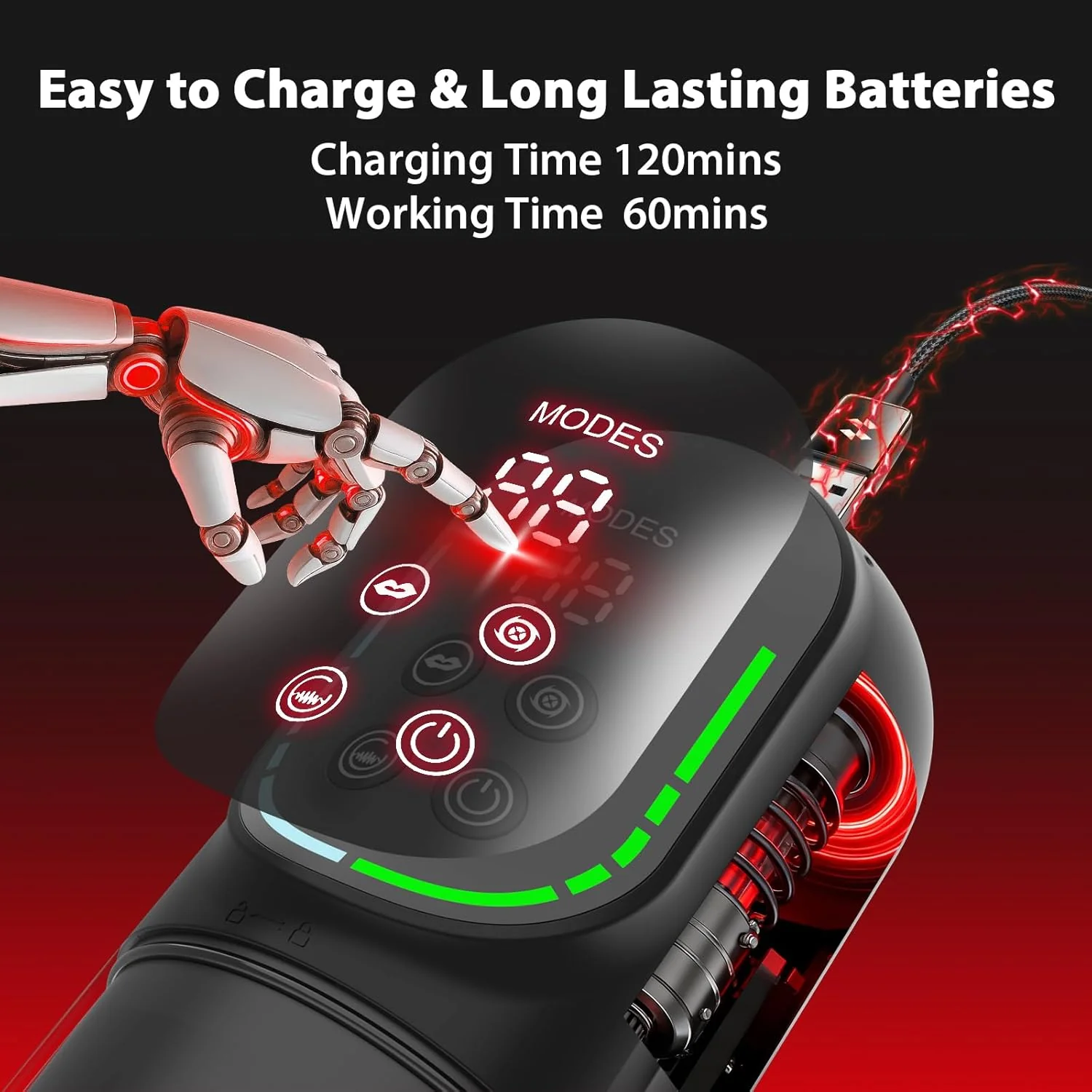 HydraSync AI Male Masturbator Thrust Rotate Pump App - Image 8