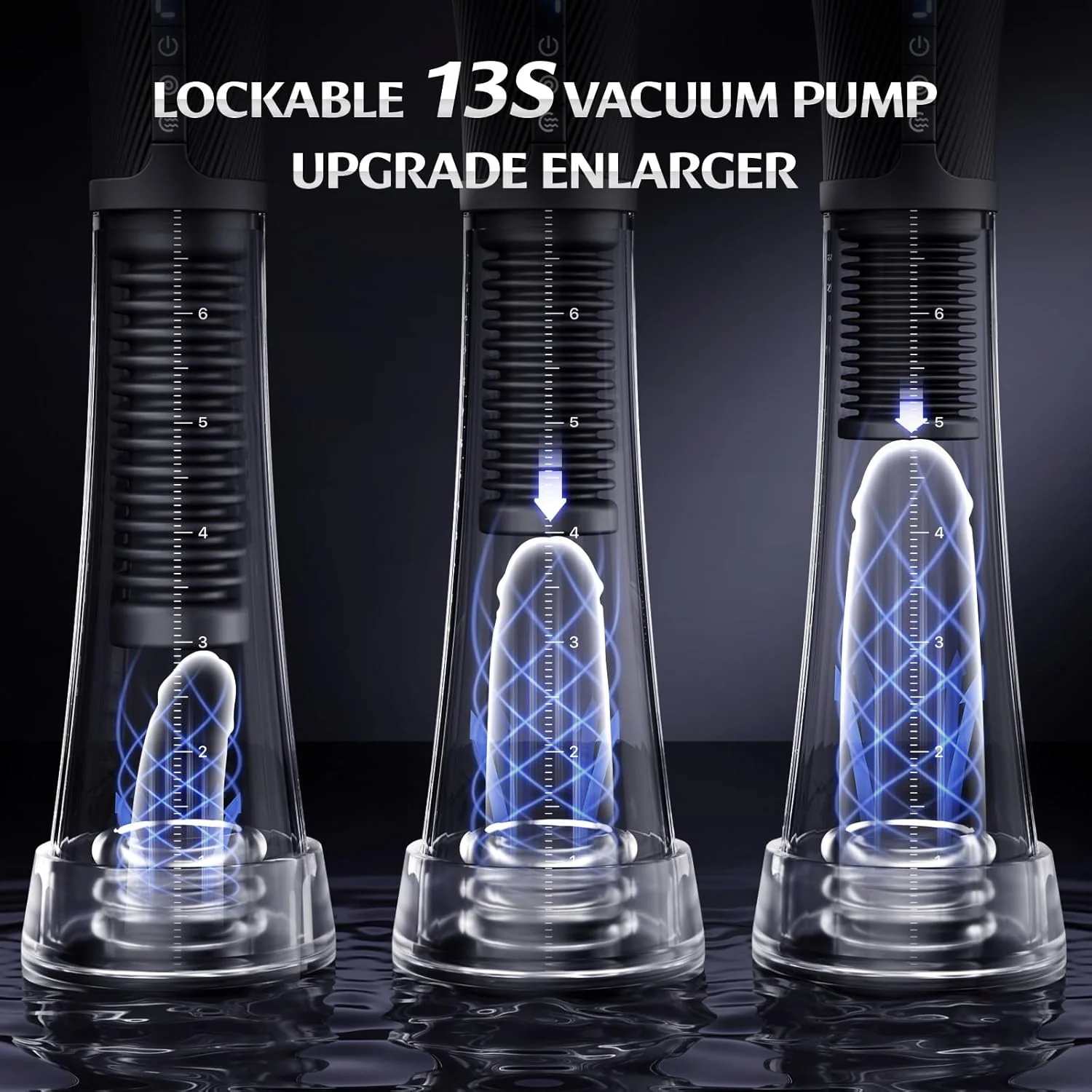 ClearPulse AI Male Masturbator Transparent Pump Trainer - Image 5