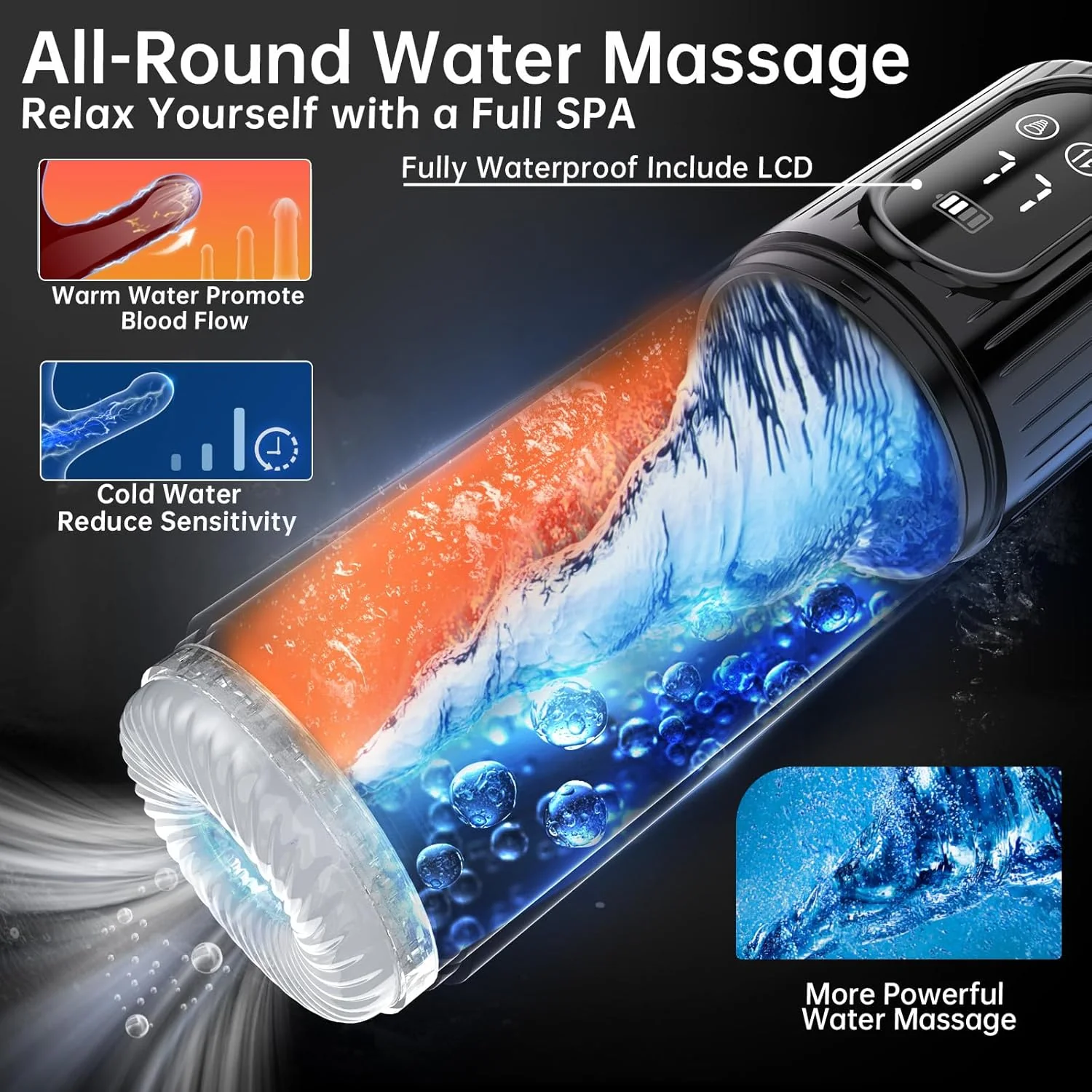 ThryveX AI Male Masturbator Thrust Rotation Suction App - Image 5