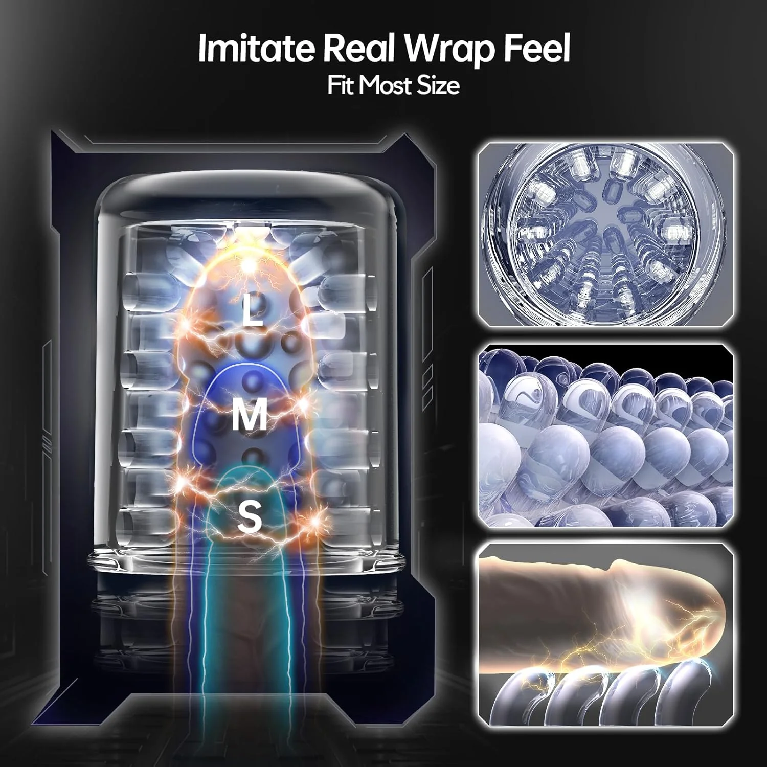 ThryveX AI Male Masturbator Thrust Rotation Suction App - Image 6