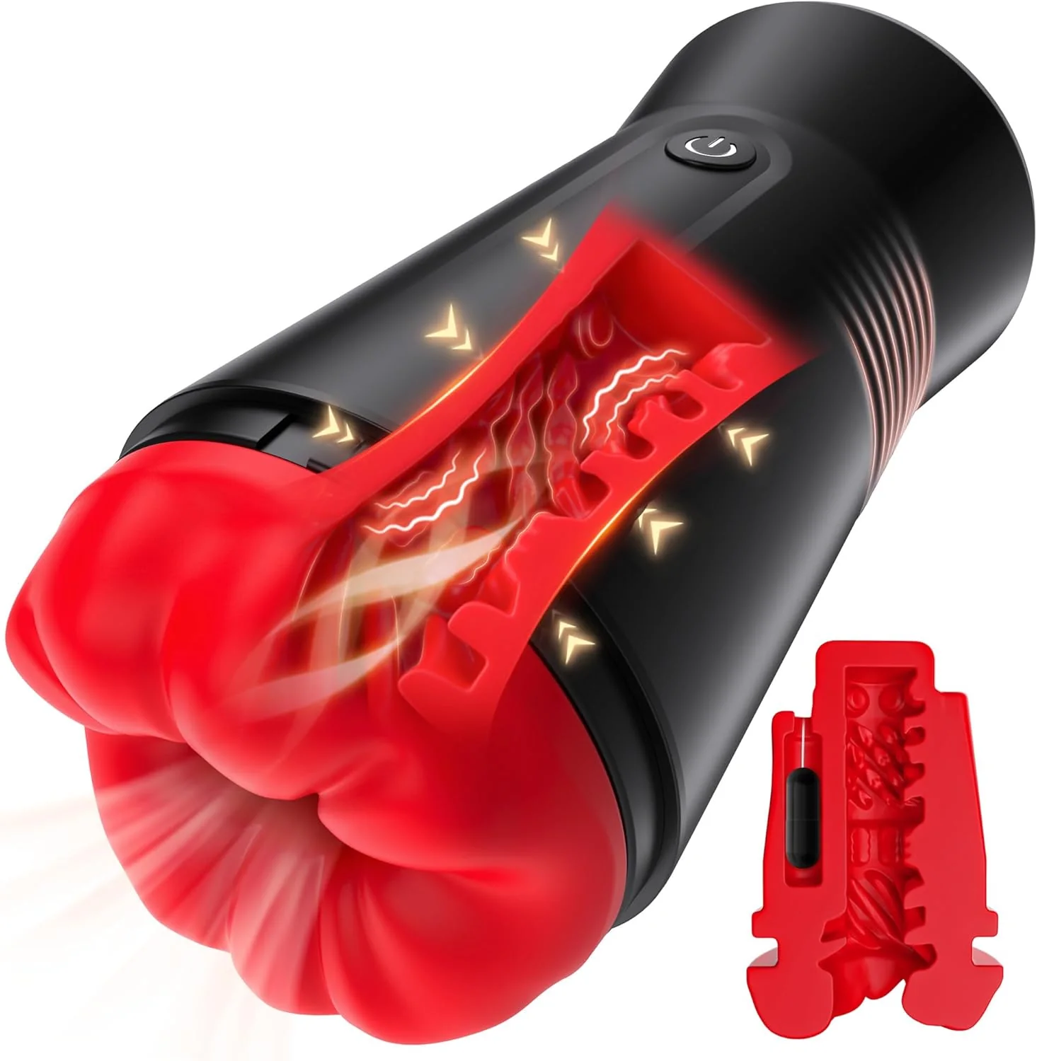 FlexMouth 5-in-1 Male Suction Masturbator 9 Vibration Stroker Cup