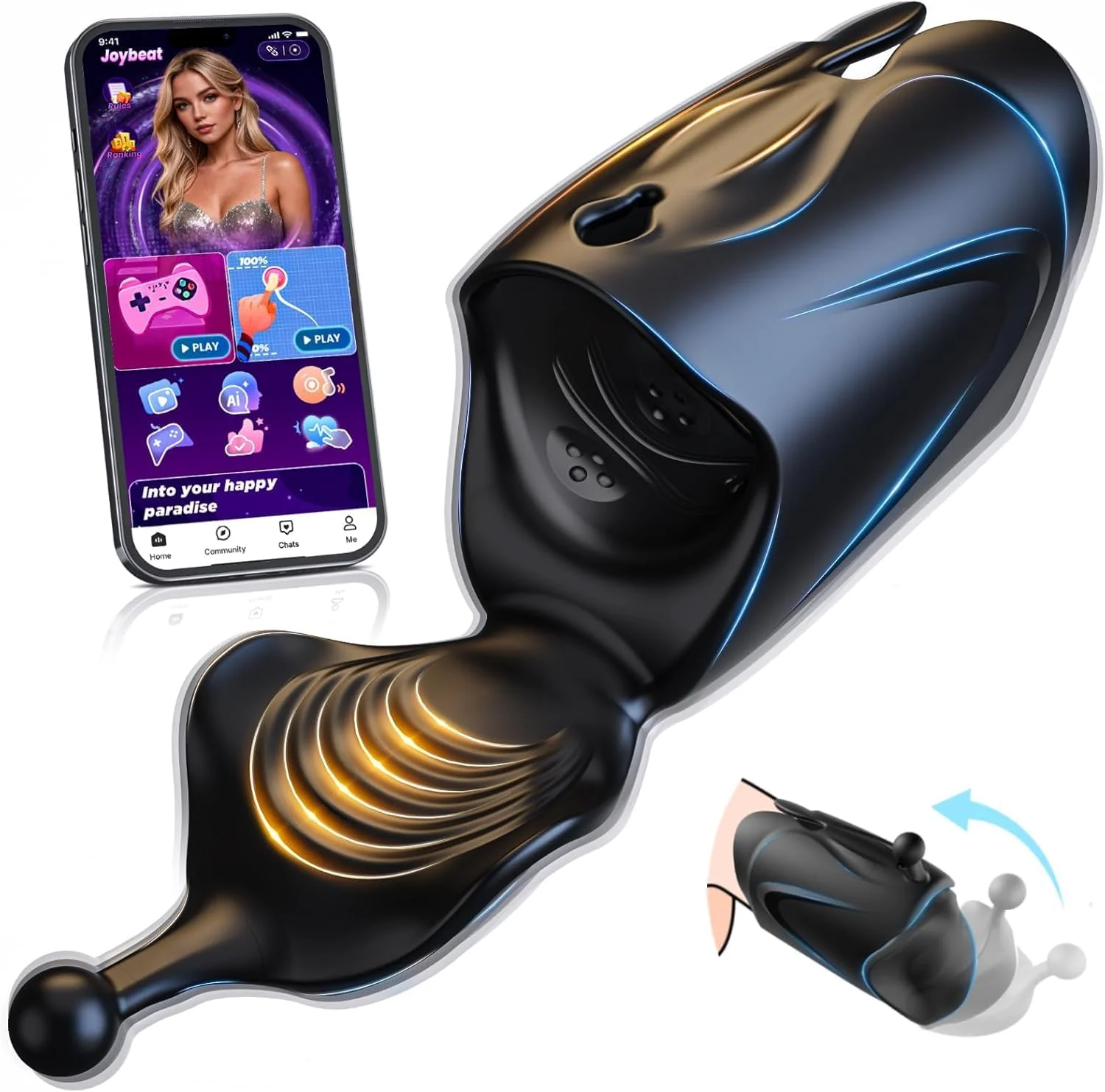 OpenFlex AI App Male Stroker 2 Motors 10x10 Trainer - Image 9
