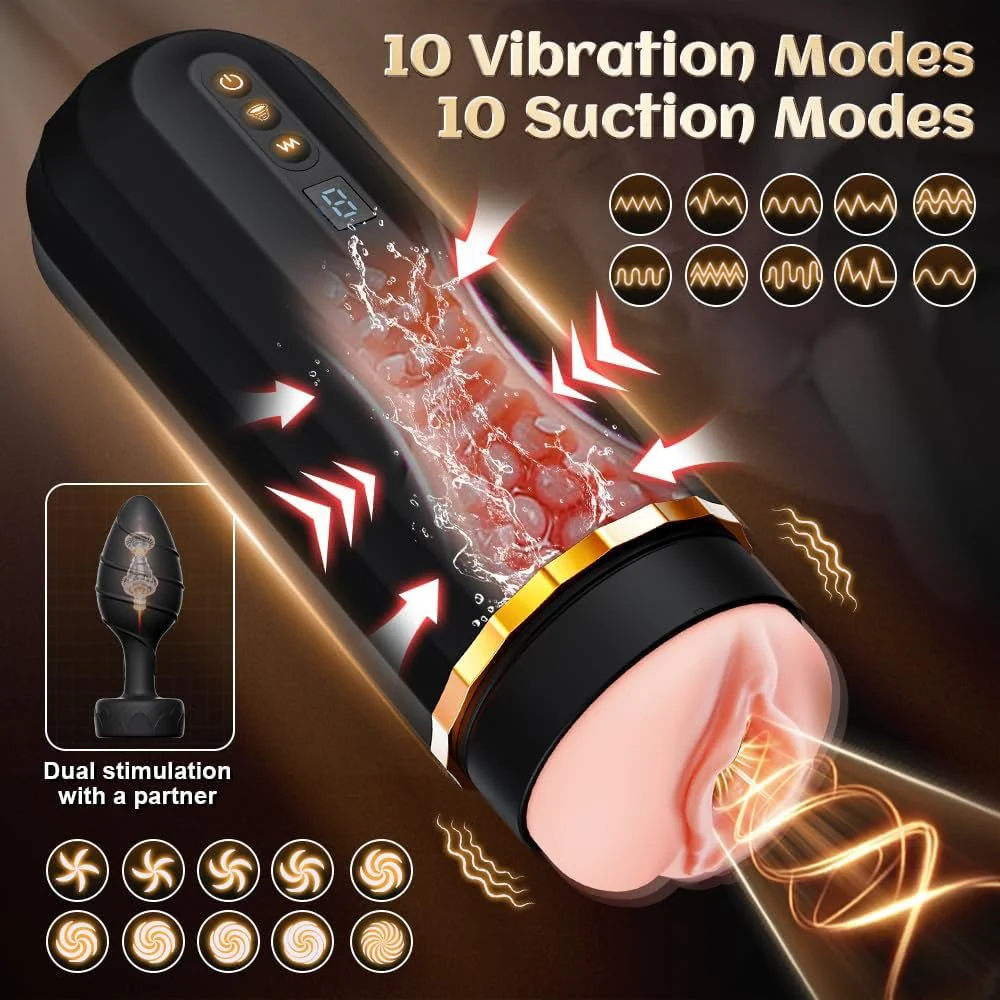 SynchroPulse 10X Male Masturbator Set - Image 2