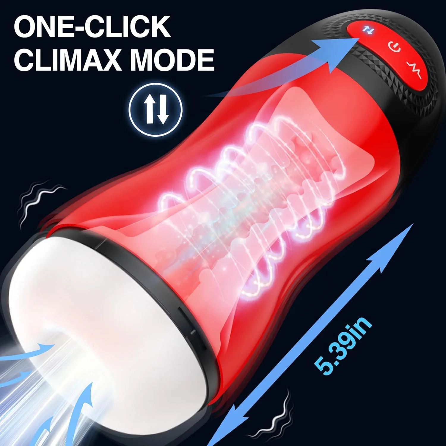 StormHeat Heating Male Masturbator 9 Suction 10 Vibration - Image 4