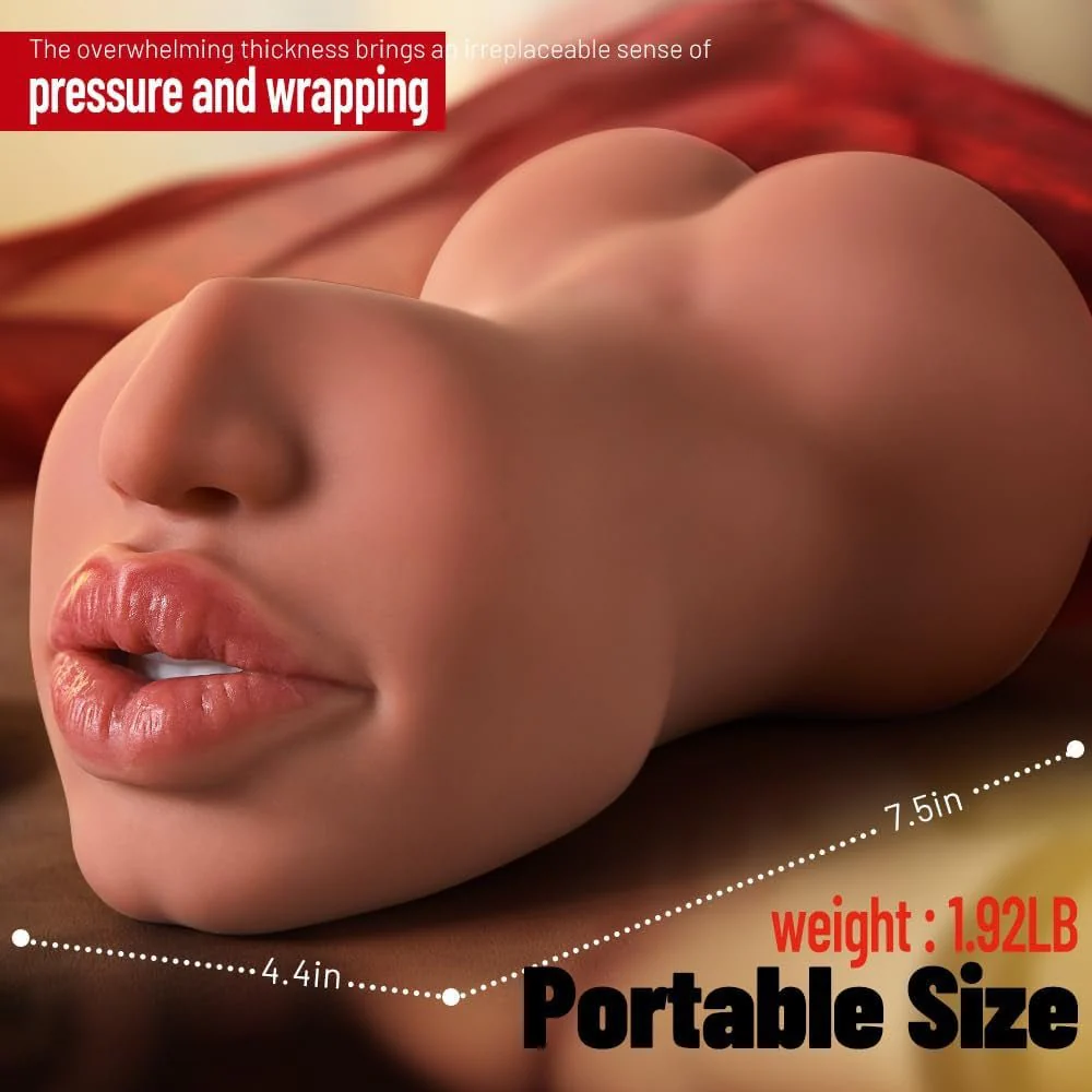DualEntry 2-in-1 Pocket Pussy Oral & Vagina Stroker - Image 4