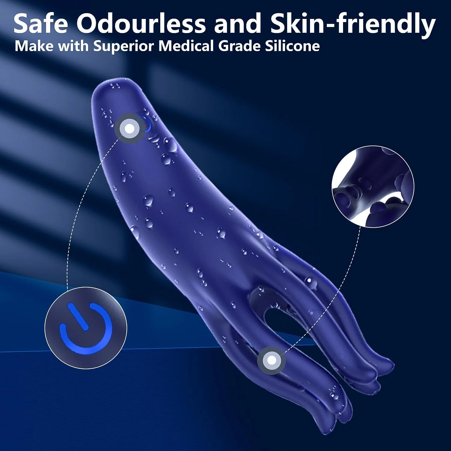 HexaWrap Tentacle Male Training Vibrator 10 Modes Sleeve - Image 5