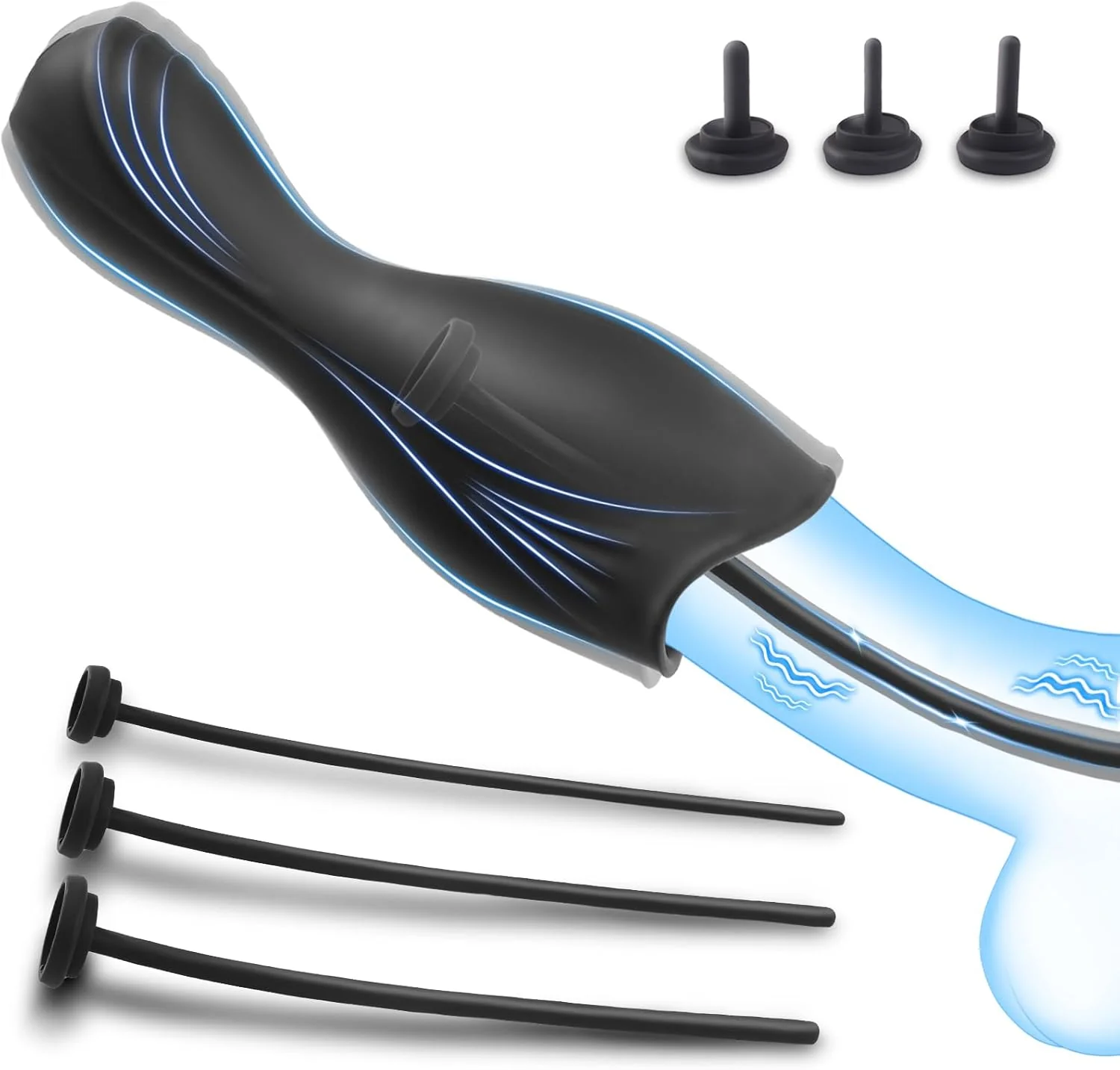 IronCore Male Penis Vibrator Urethral Trainer Kit
