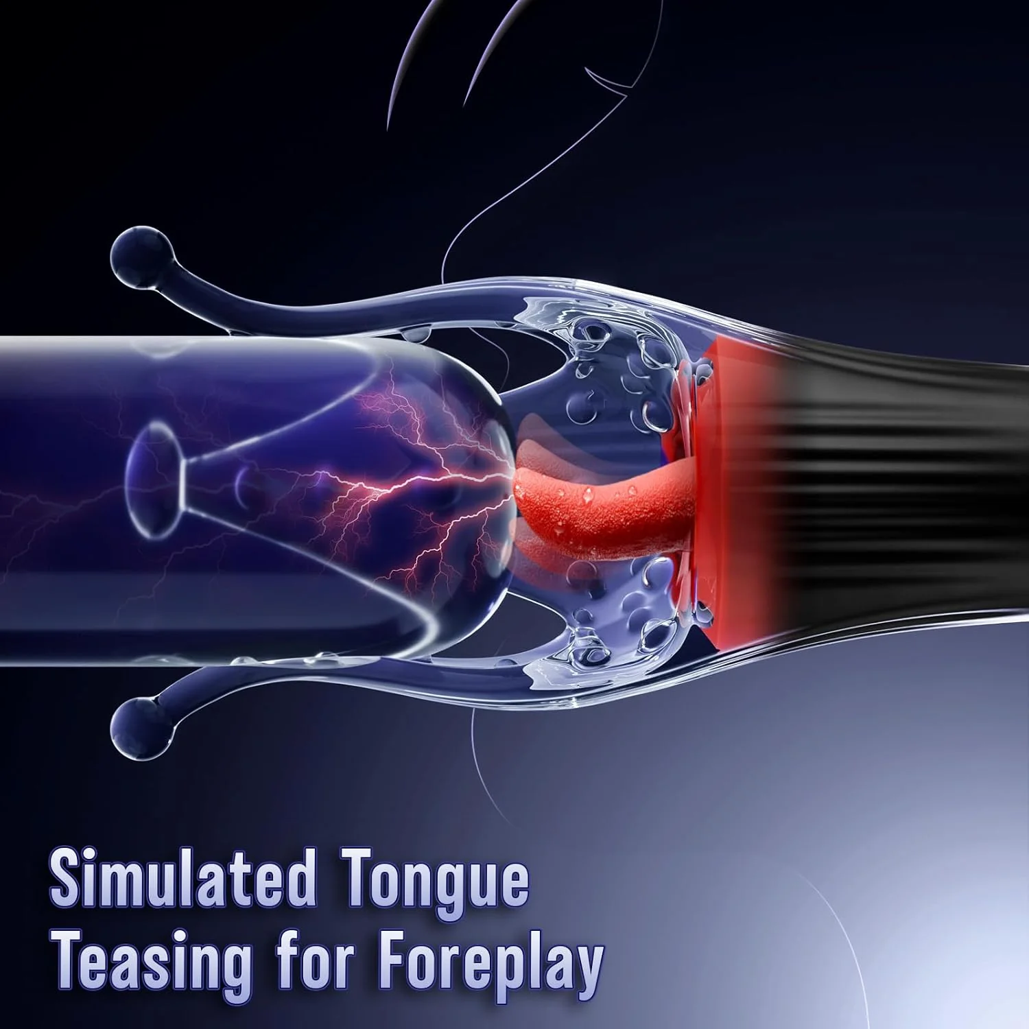 LushTentacle Training Licking Vibrator 10 Modes Sleeve - Image 3