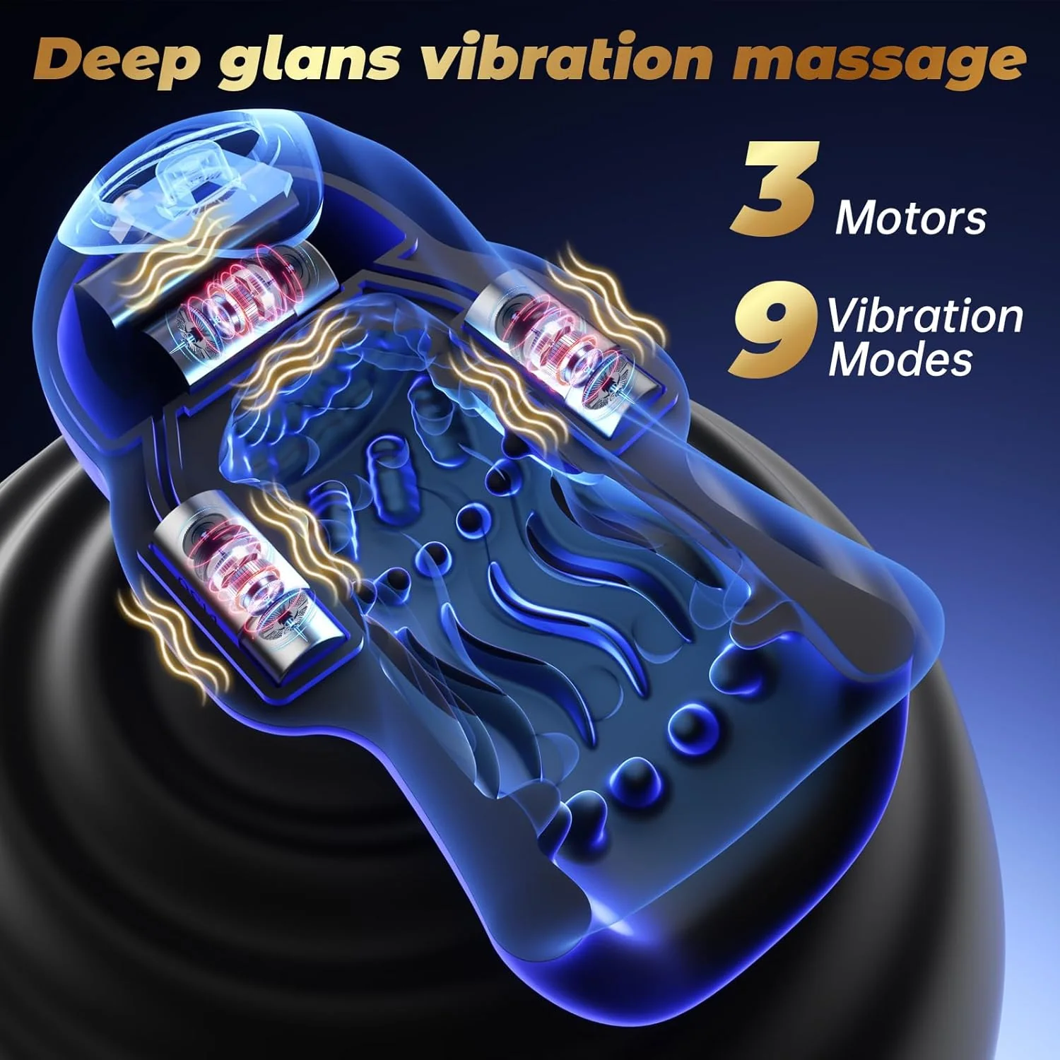 IntelliPulse AI 360° Male Masturbator 3 Motors 9 Modes - Image 3