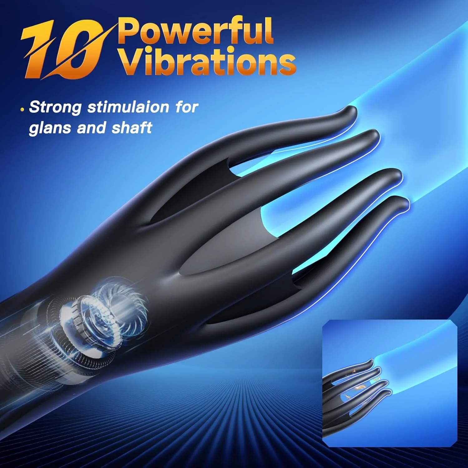 TentraWrap Tentacle Male Stroker 10 Modes Wrap Trainer - Image 4