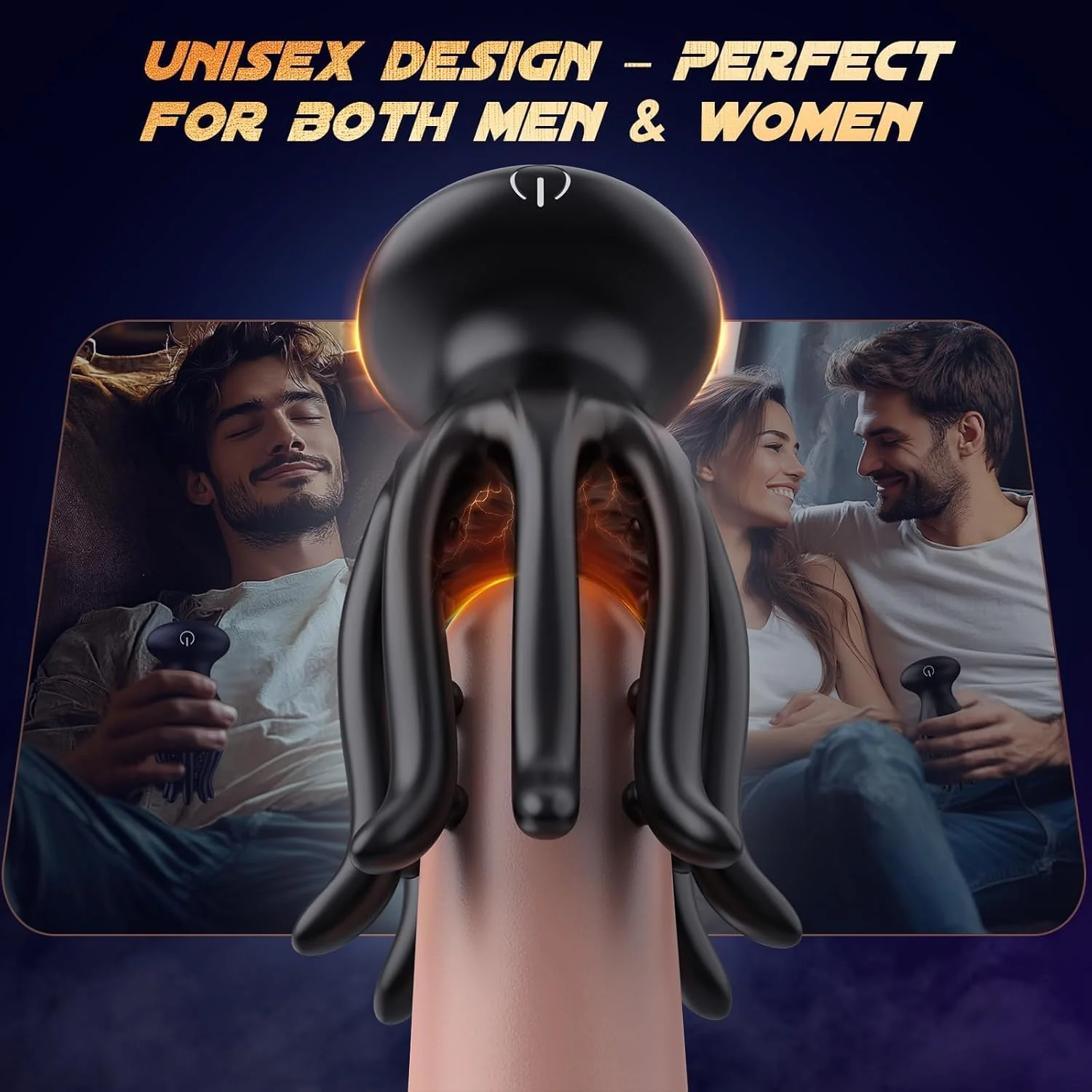 OctoGripX Tentacle Penis Training Vibrator 10 Modes 360 Wrap - Image 7