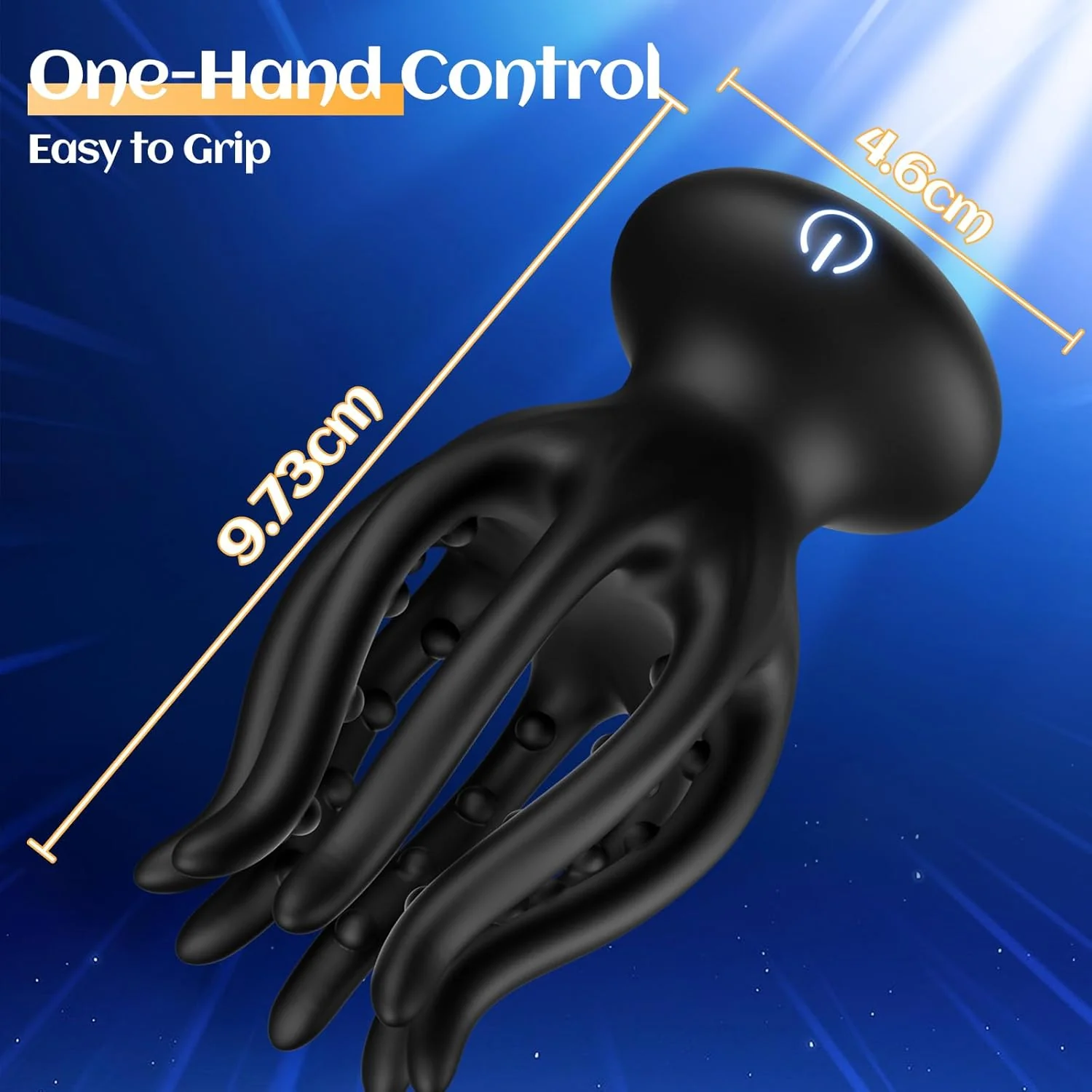 OctoGripX Tentacle Penis Training Vibrator 10 Modes 360 Wrap - Image 8