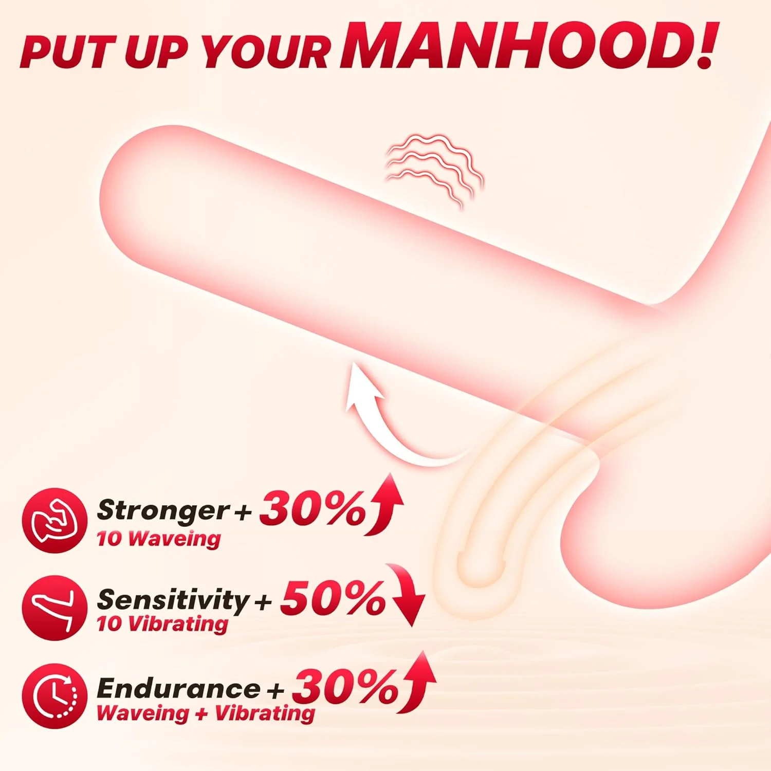 WaveLynx AI Vibrating Male Masturbator 3 Motor 10 Modes - Image 5