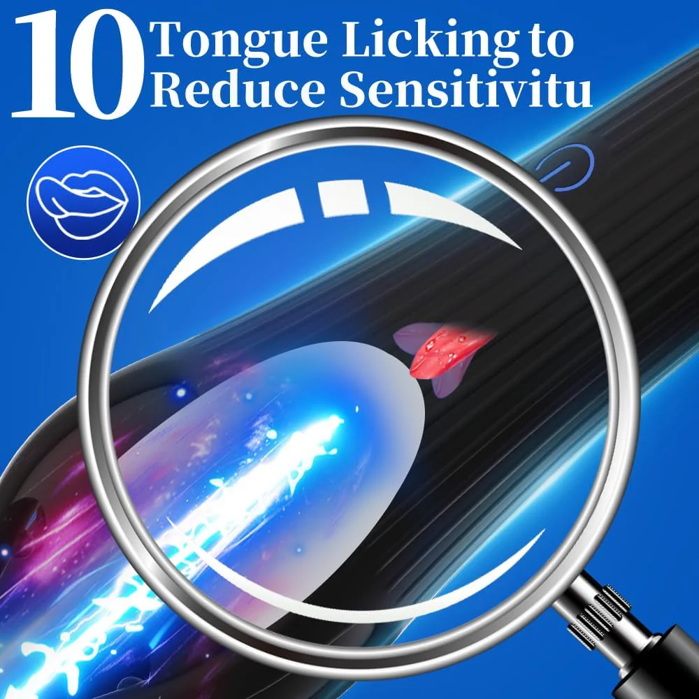 HexaTongue Tongue Vibrator Sleeve 10 Modes Trainer - Image 3