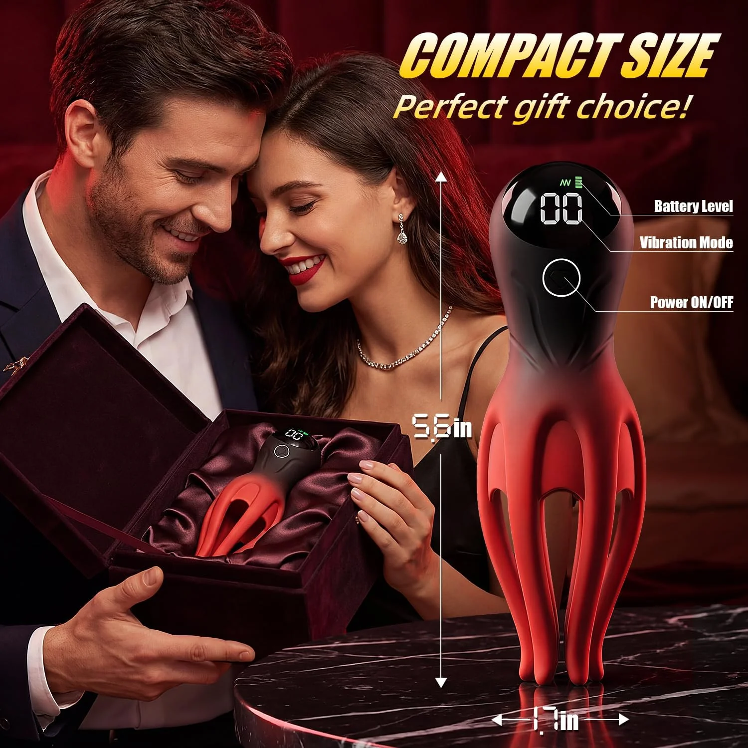 LumiTentacle LED Male Training Vibrator 12 Modes Tentacle - Image 6