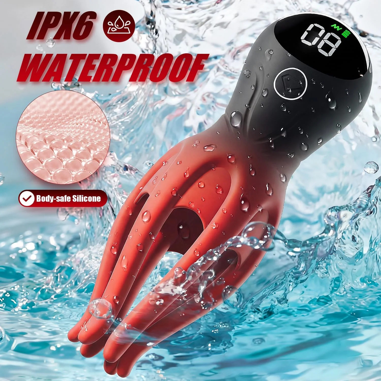 LumiTentacle LED Male Training Vibrator 12 Modes Tentacle - Image 7