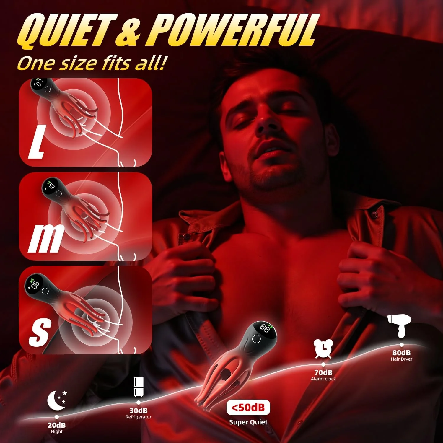 LumiTentacle LED Male Training Vibrator 12 Modes Tentacle - Image 8
