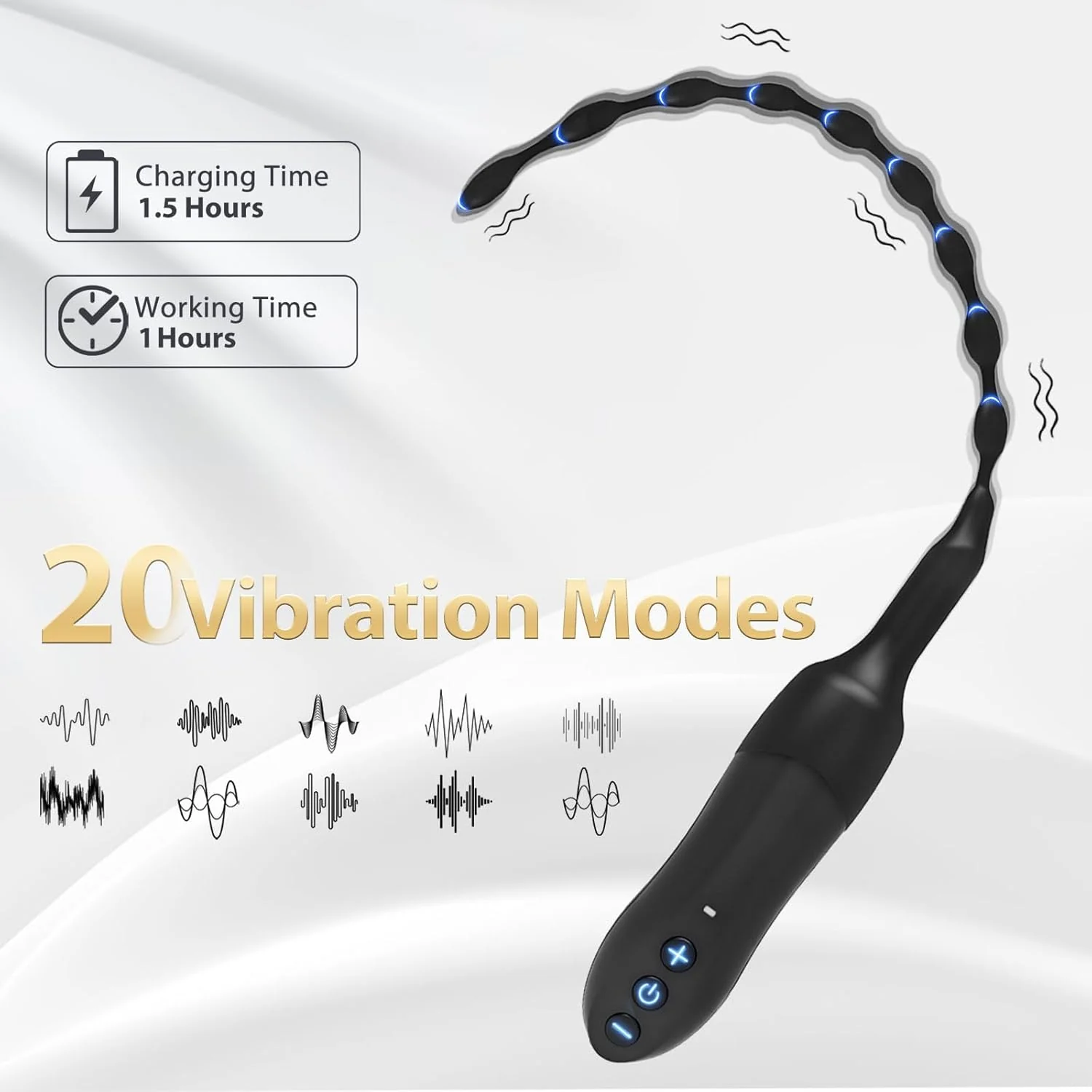 MalePlug Vibrating Urethral Stimulation Masturbator - Image 3