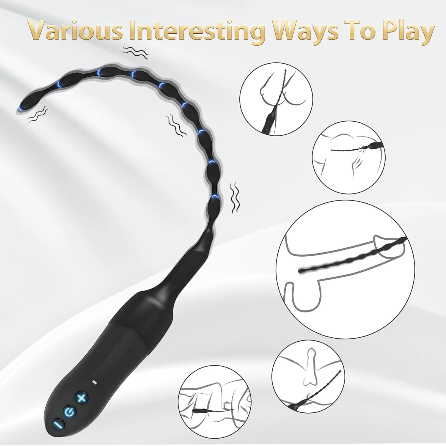 MalePlug Vibrating Urethral Stimulation Masturbator - Image 4