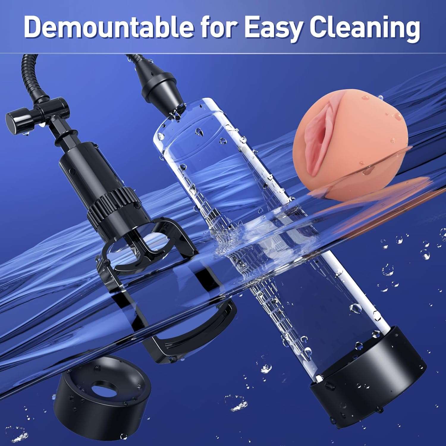 TouchLift Manual Strength Chamber Penis Pump - Image 4