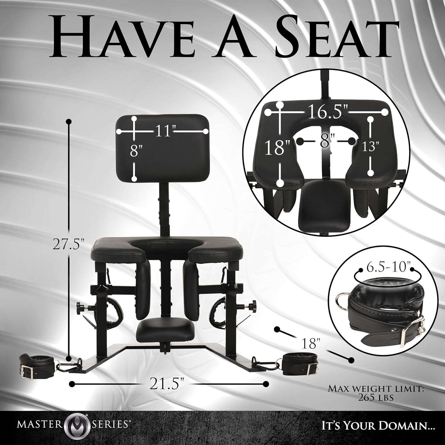 PowerSeat Premium Sex Position Restraint Chair - Image 3