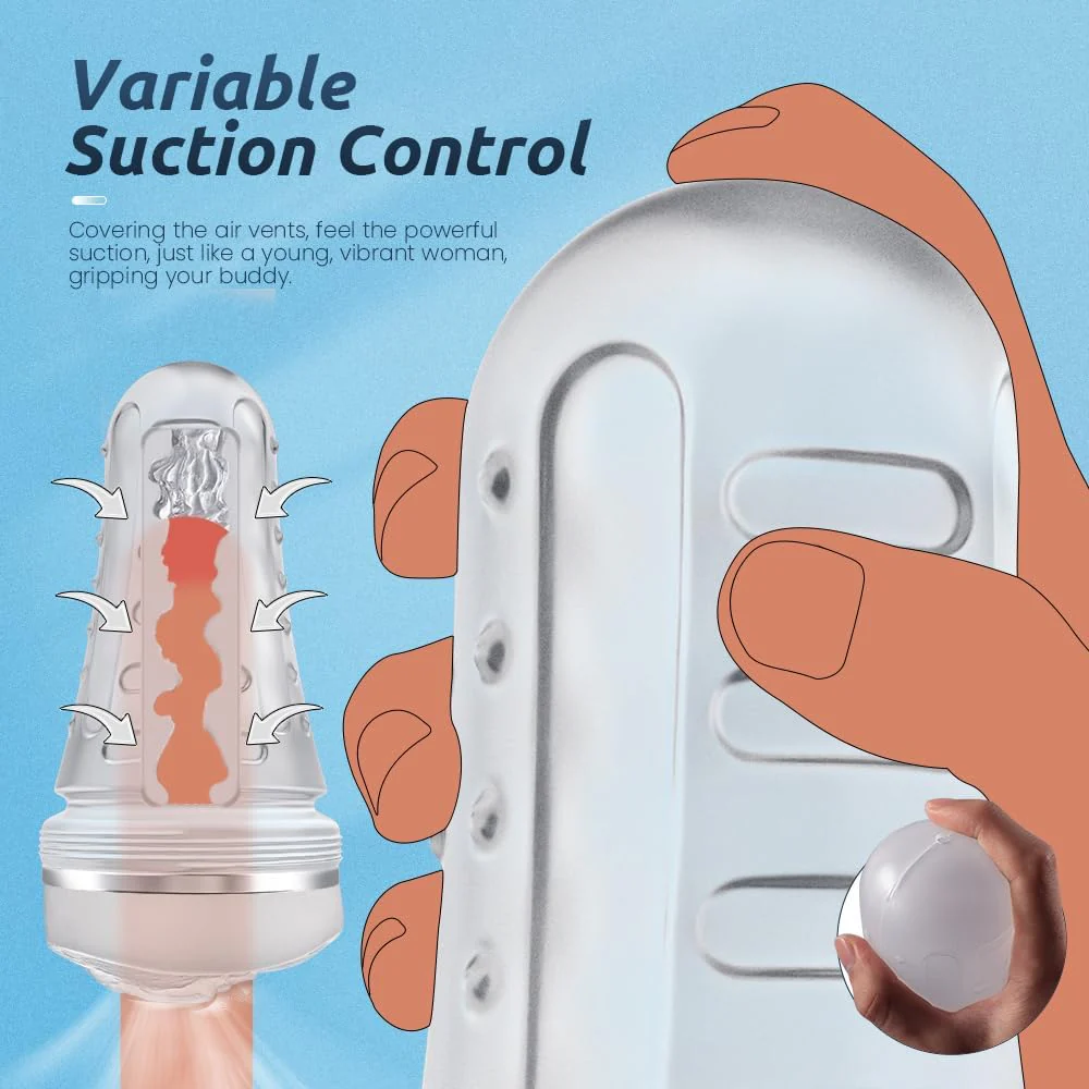 MaxEndurance Transparent Fleshlight Masturbator - Image 3