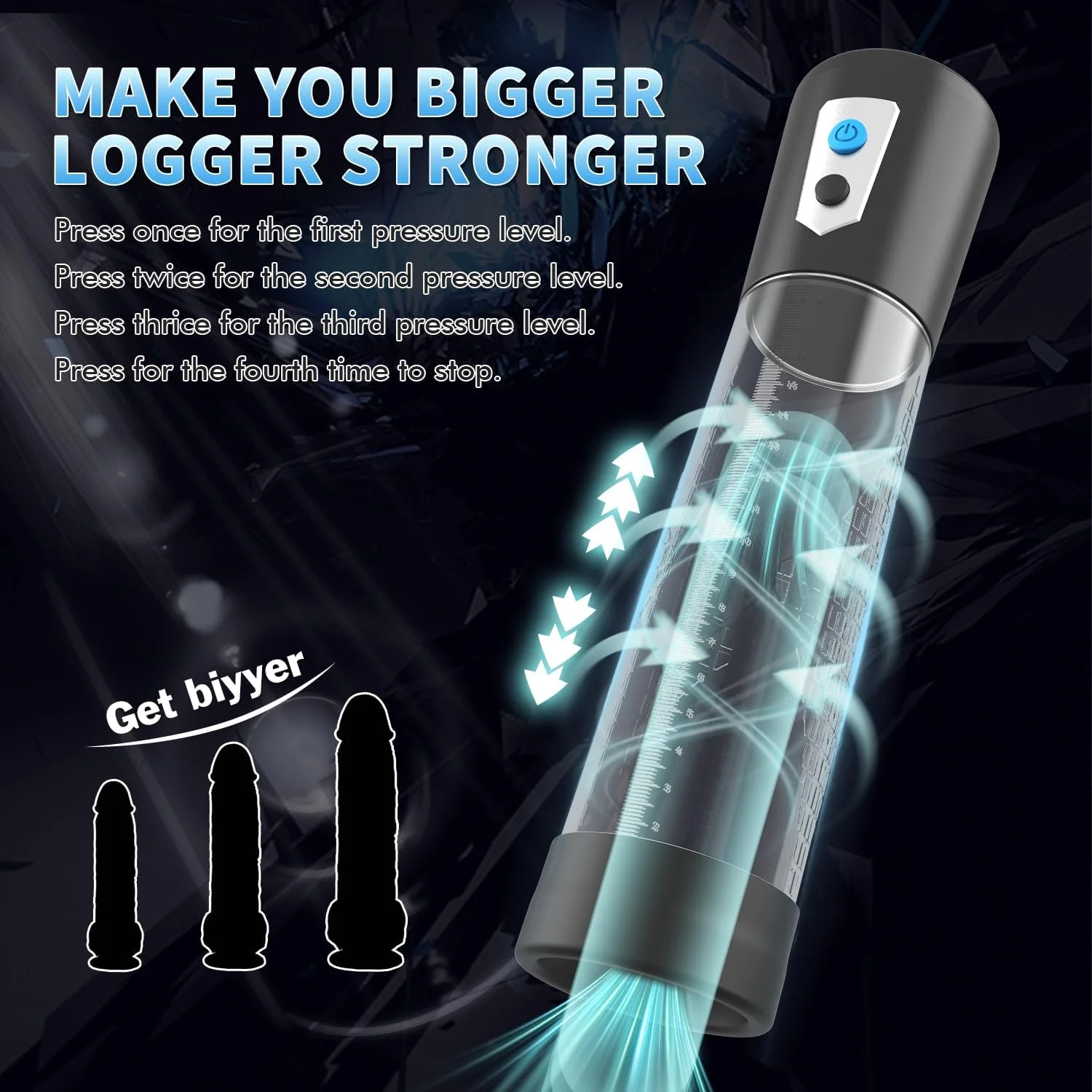 VacuCore Electric Penis Pump Strong Suction Tube - Image 2