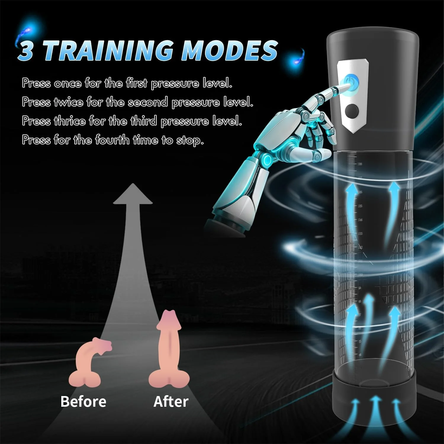 VacuCore Electric Penis Pump Strong Suction Tube - Image 3