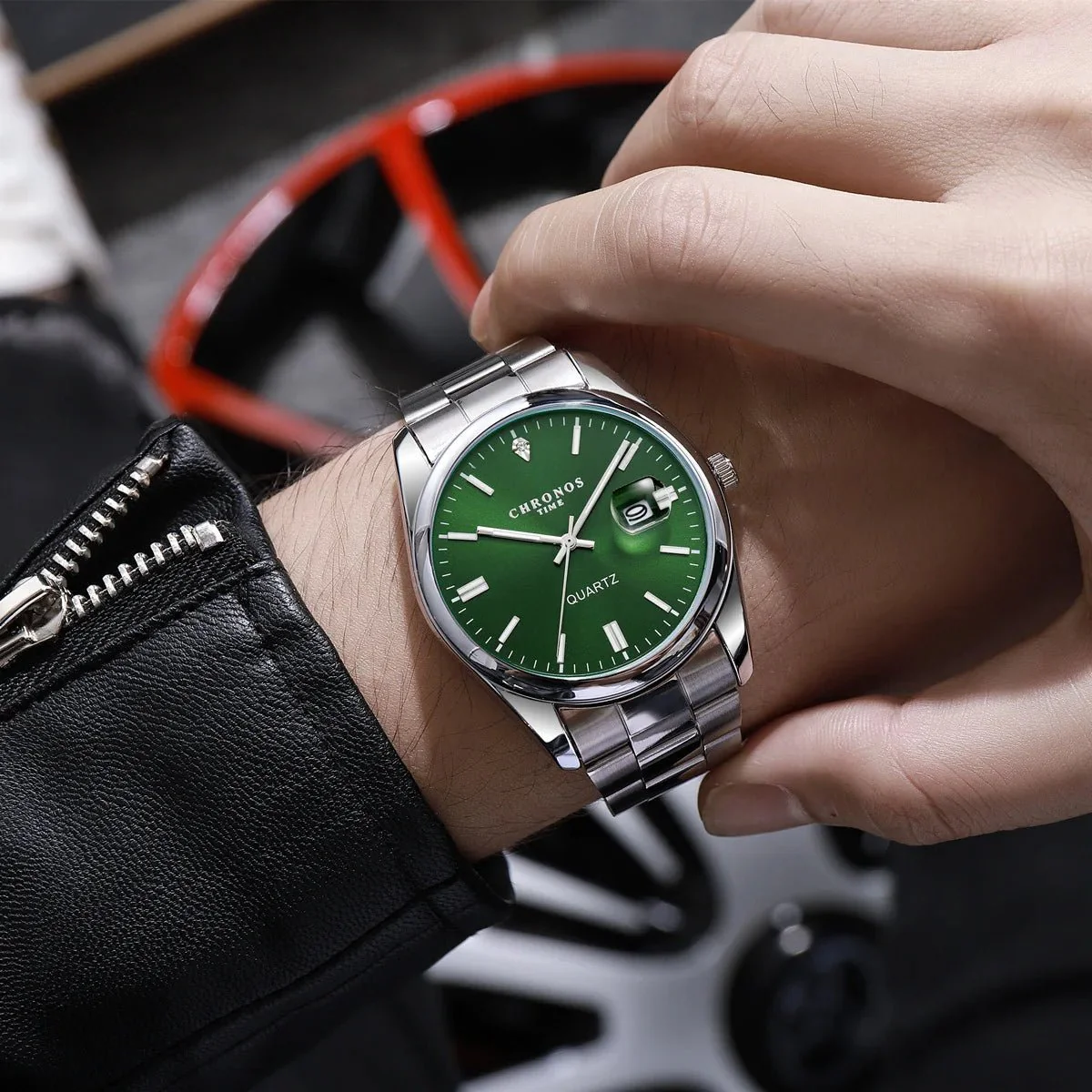 Men's Luxury Quartz Stainless Steel Watch - Image 20