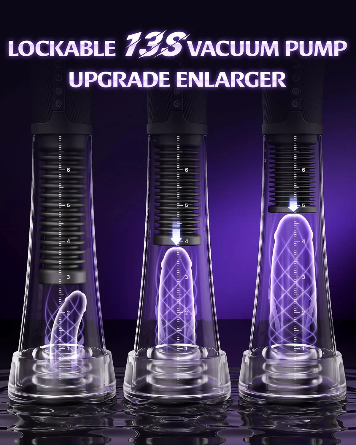 ApexPulse AI Male Masturbator 3 Sleeves Suction Pump - Image 4