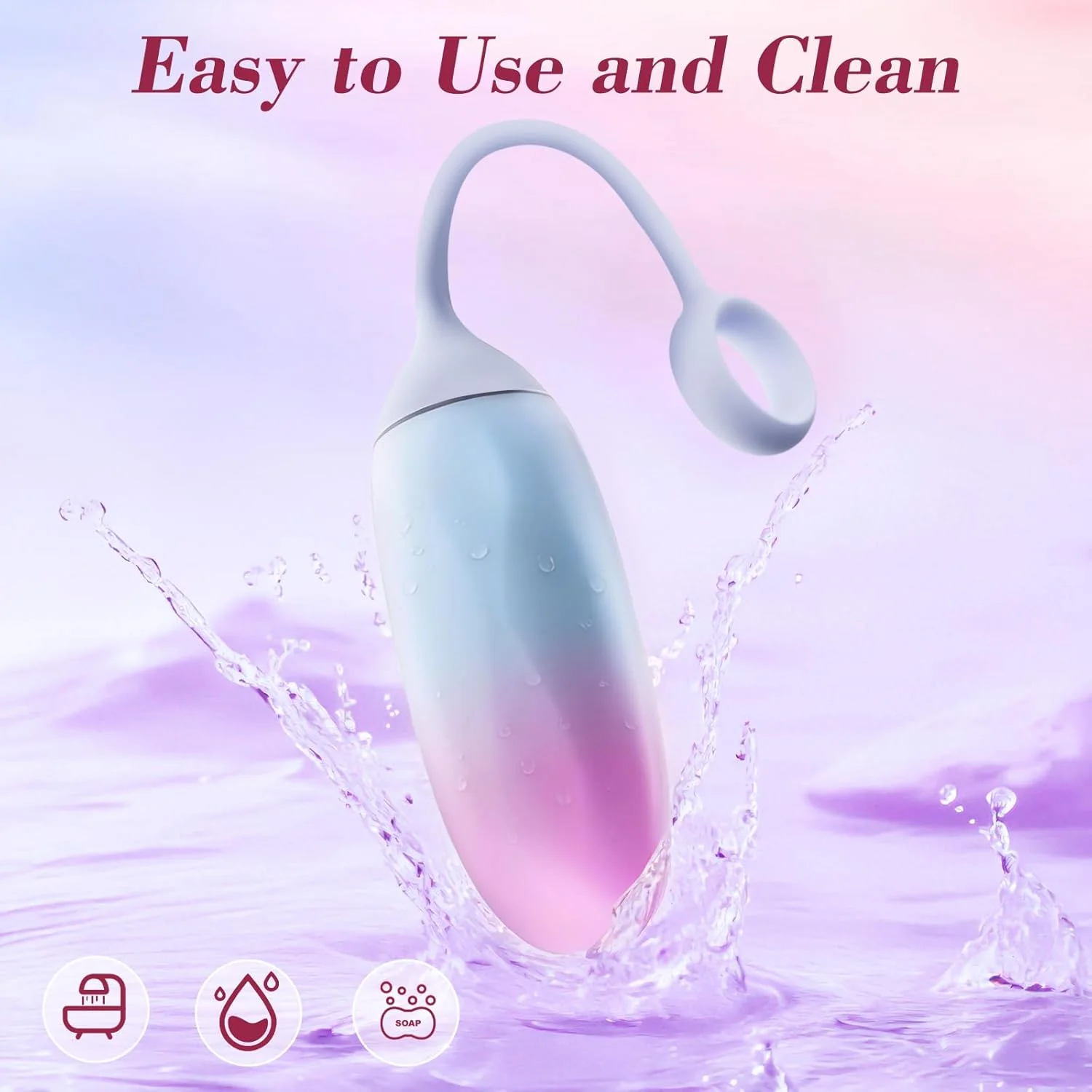 GradientPulse App Remote Vibrating Egg Bullet Waterproof Quiet - Image 3