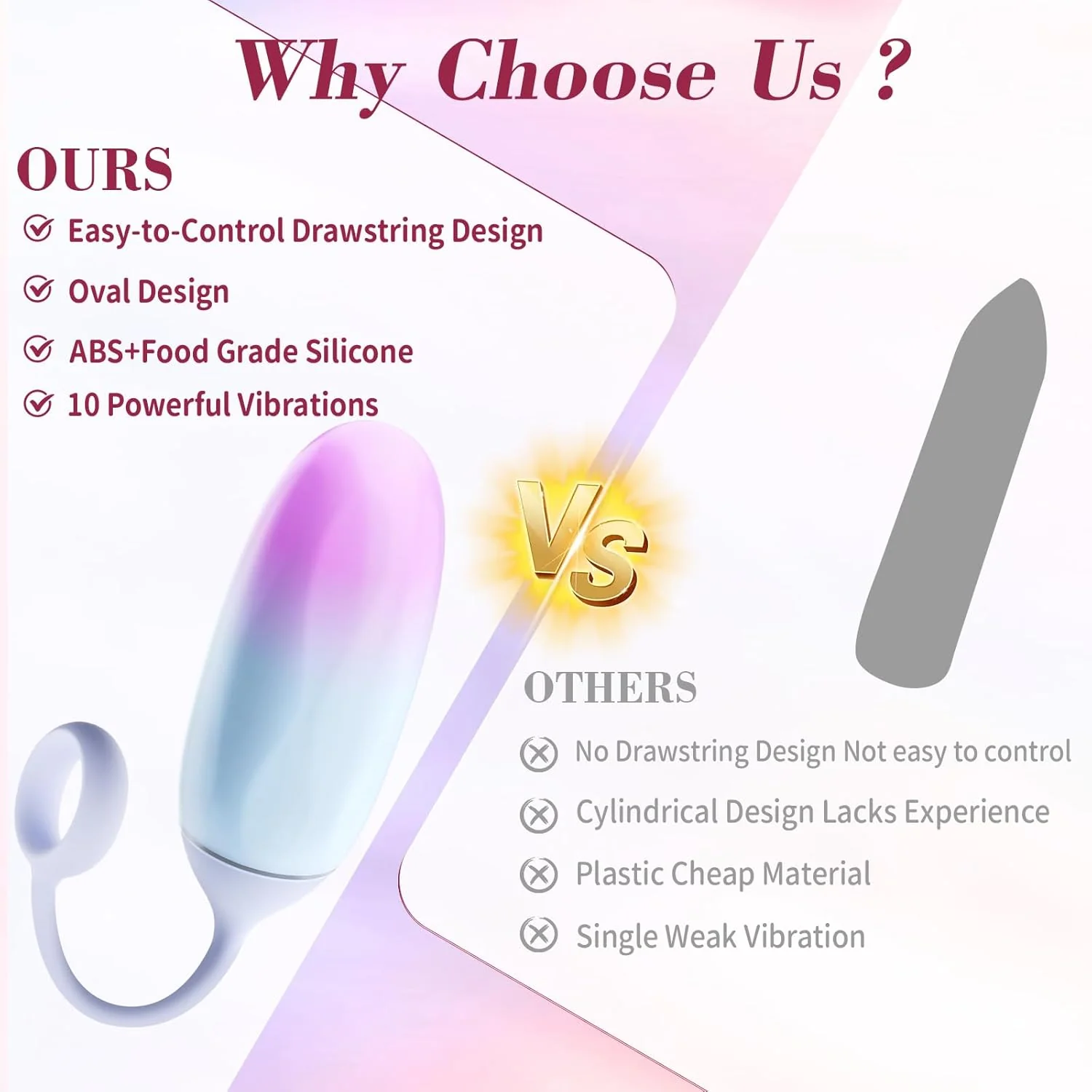 GradientPulse App Remote Vibrating Egg Bullet Waterproof Quiet - Image 6