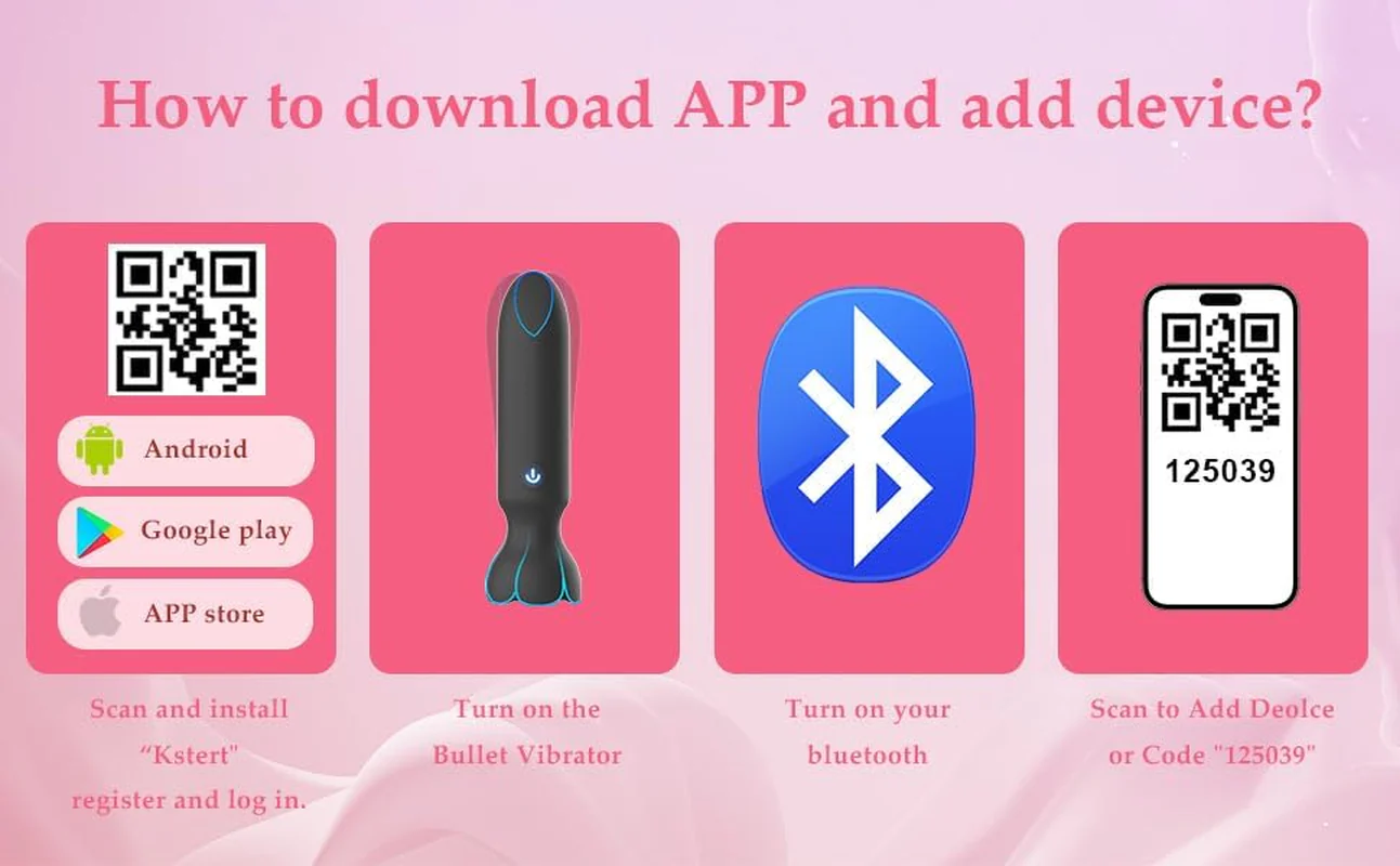 NoirSync App Control Bullet Vibrator 9 Modes Waterproof Quiet - Image 8