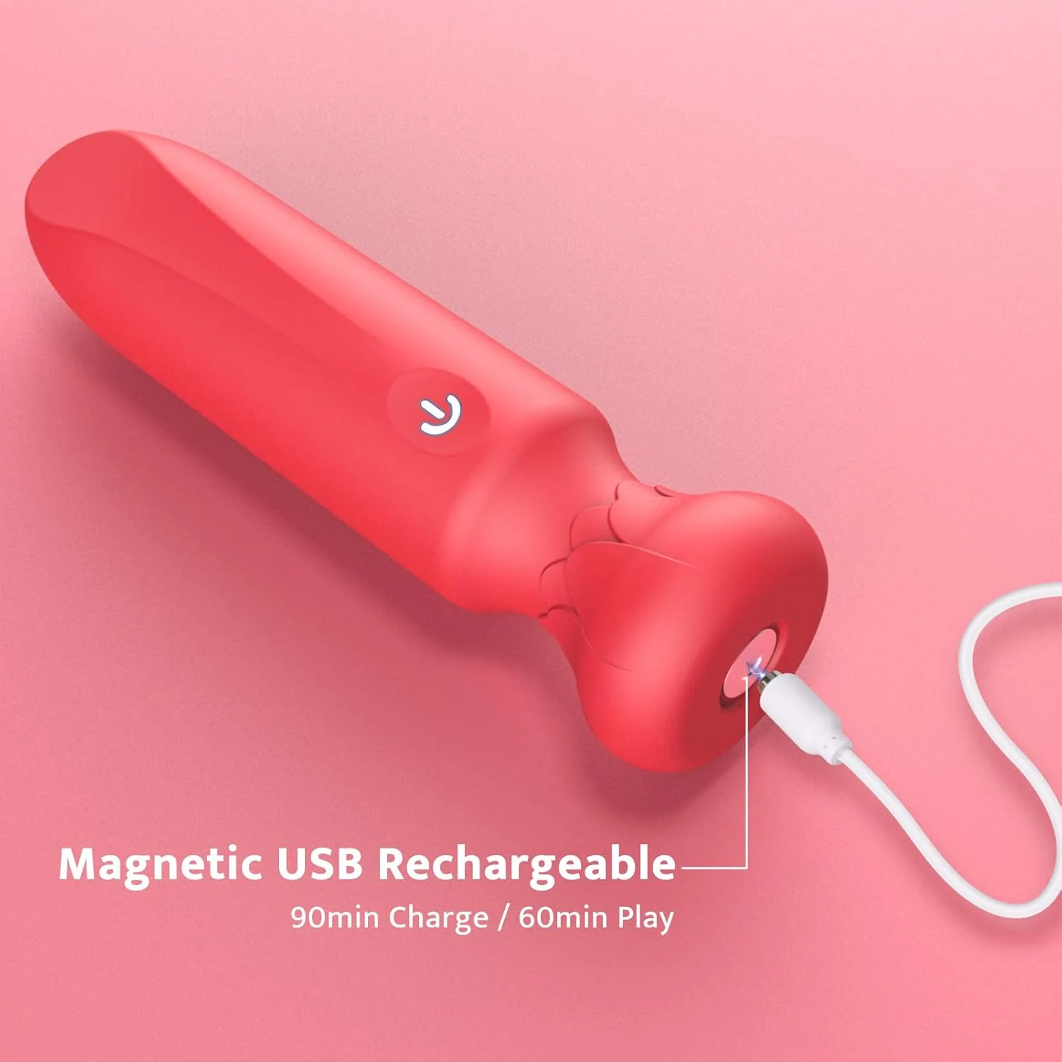 LotusLuxe Mini Bullet Vibrator 10 Modes Waterproof Rechargeable - Image 5