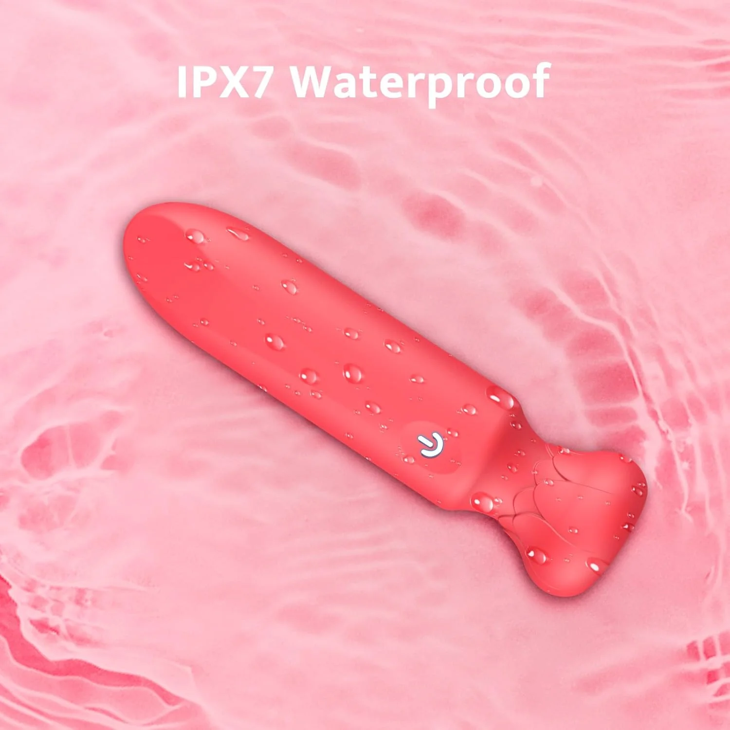 LotusLuxe Mini Bullet Vibrator 10 Modes Waterproof Rechargeable - Image 6
