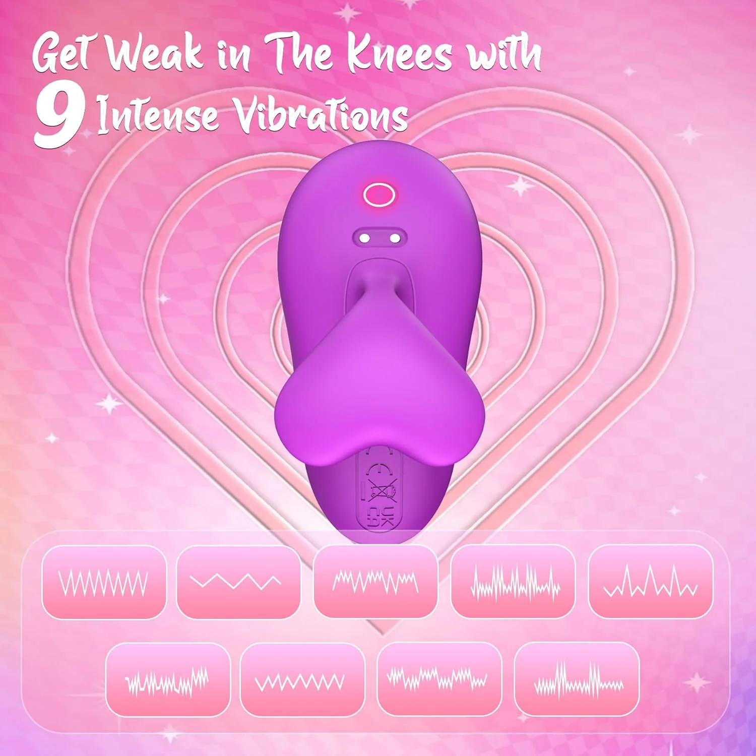 LoveGrip Mini Finger Vibrator 9 Modes Quiet Rechargeable - Image 5